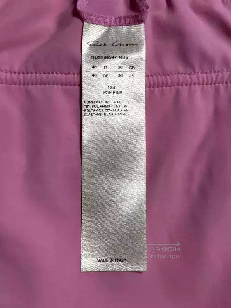 Rick Owens Rick Owens Men's pink wide-leg pants. Size US 32 / EU 48 - 3 Thumbnail
