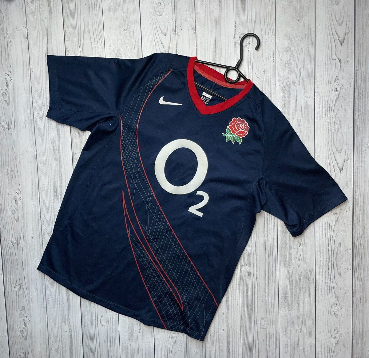 Vintage Vintage Nike England rugby jersey size L logo Size US L / EU 52-54 / 3 - 1 Thumbnail
