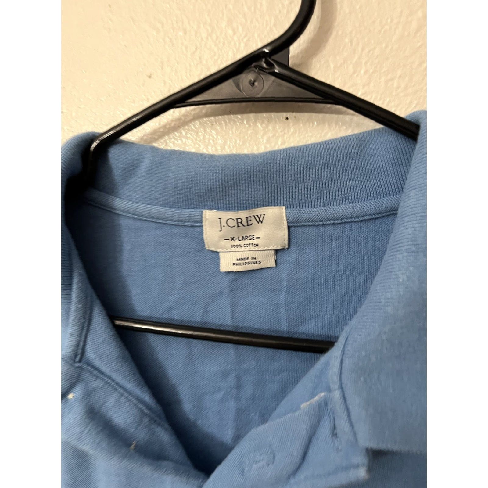 J.Crew J Crew Polo Mens Short Sleeve Shirt Blue XL Size US XL / EU 56 / 4 - 2 Thumbnail