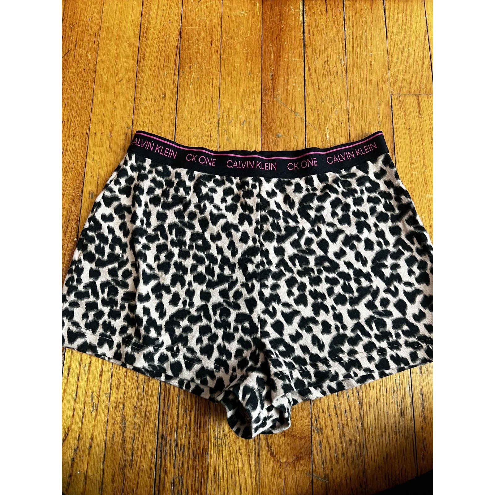 Calvin Klein Calvin Klein Panties Womens Small Black Leopard Print CK Size ONE SIZE - 1 Thumbnail