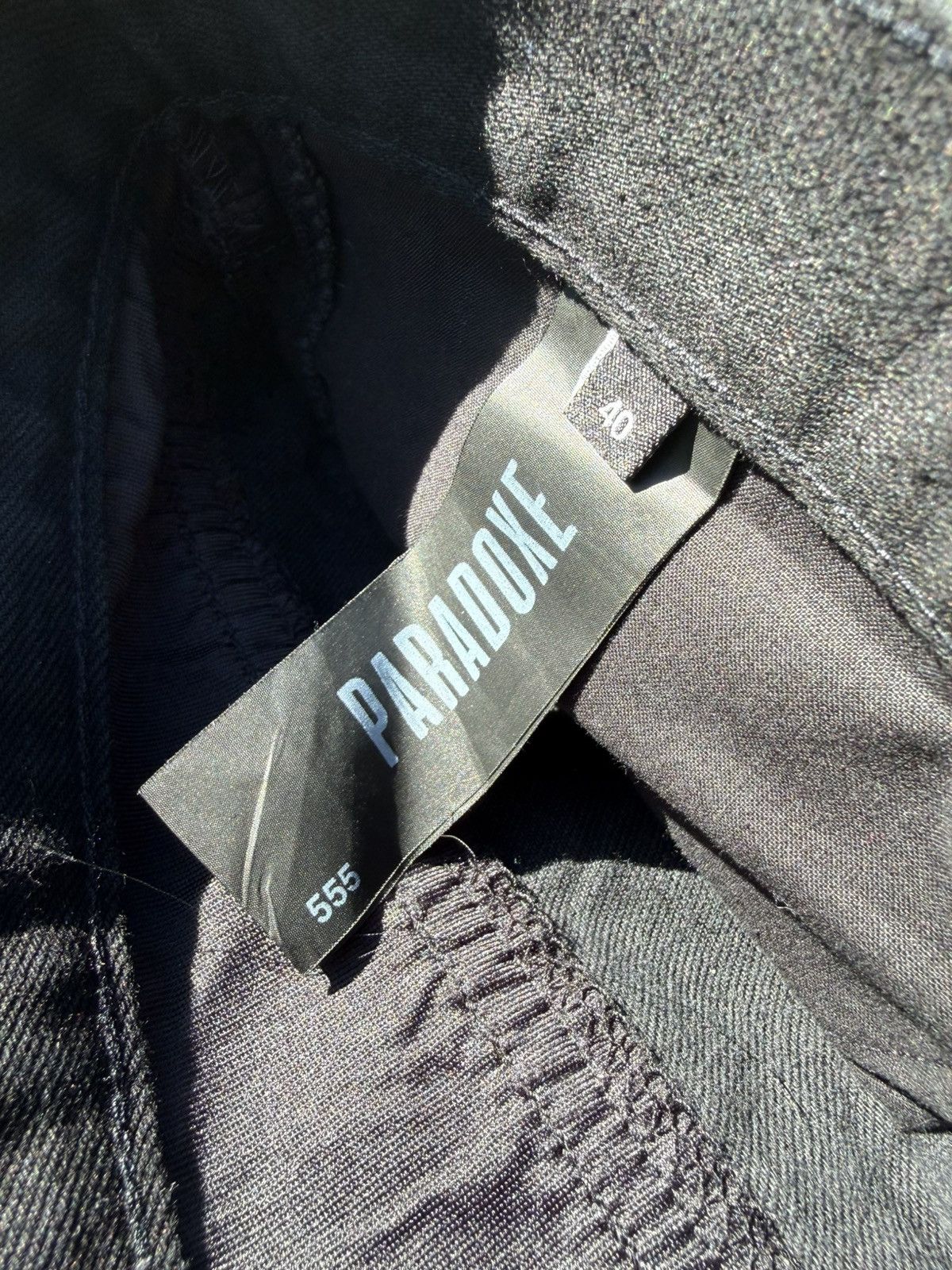 Paradoxe Paris Paradoxe Paris Baggy Overlaid Leather Jeans Size US 32 / EU 48 - 6 Thumbnail