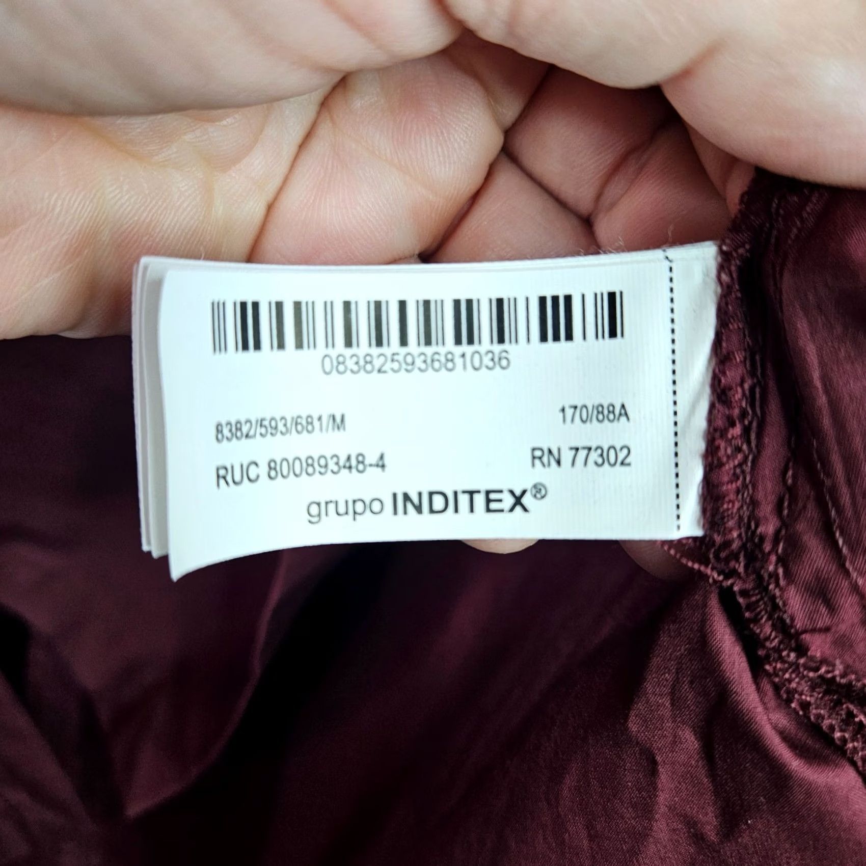 Zara ZARA Button Up Shirt Women Casual Long Sleeve Red Size M Size M / US 6-8 / IT 42-44 - 7 Thumbnail