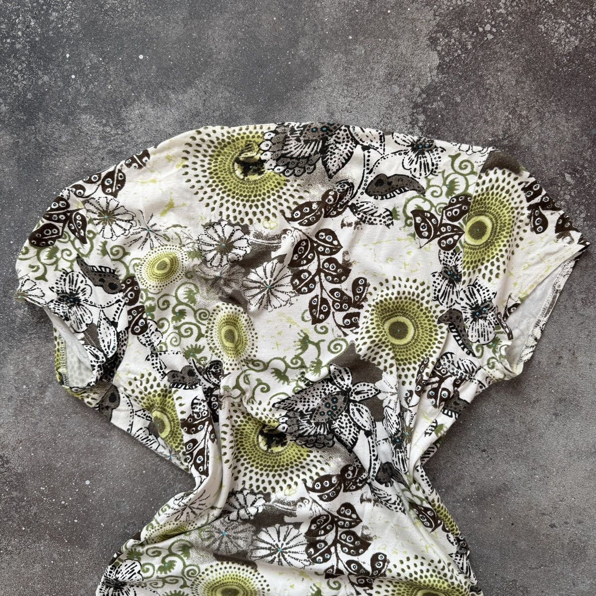 Hysteric Glamour 2000’s Aesthetic Vintage Y2K Boho Floral Print Blouse Size L / US 10 / IT 46 - 8 Thumbnail