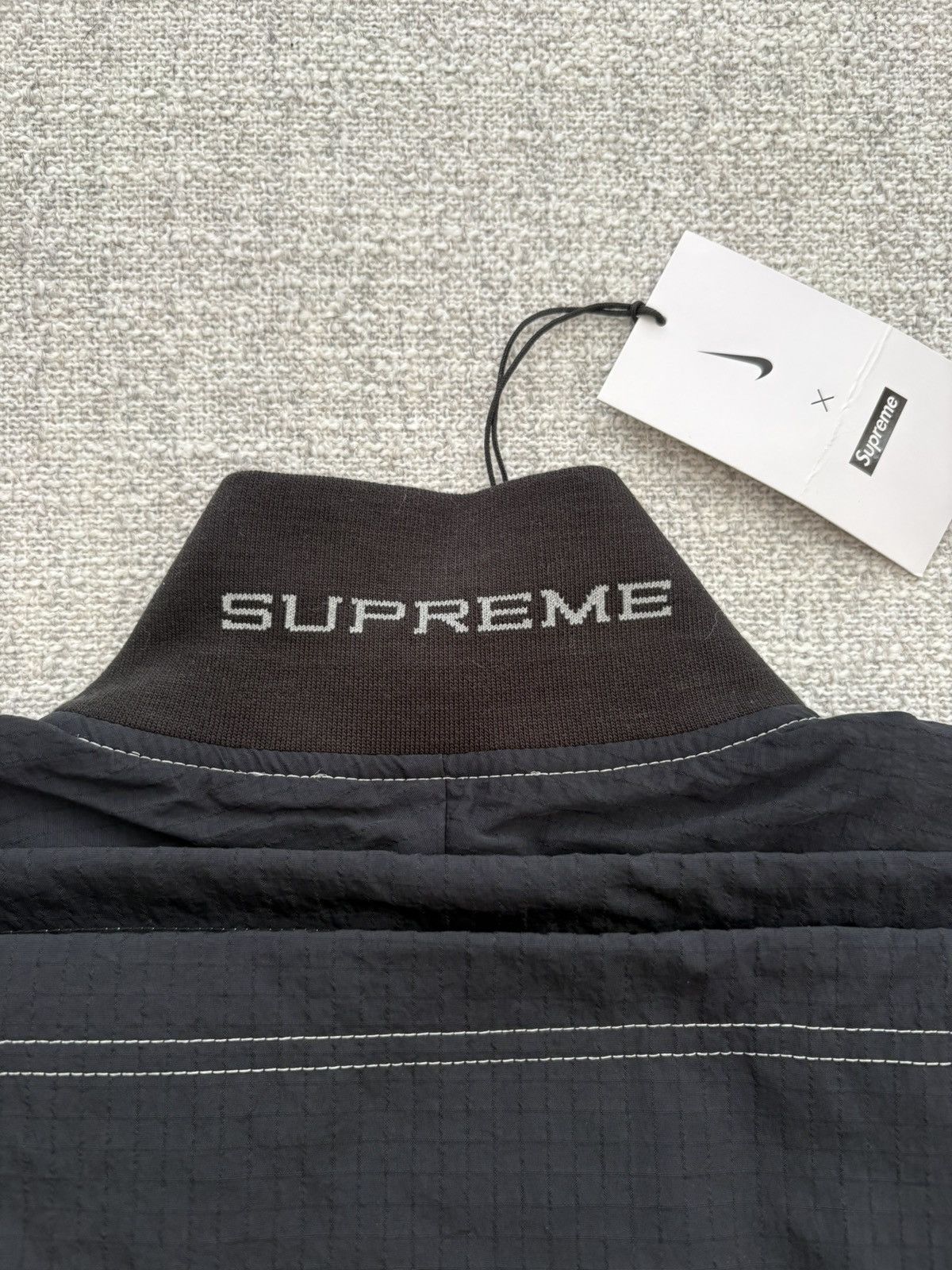 Supreme Supreme x Nike Ripstop Pullover “Black” Size US S / EU 44-46 / 1 - 11 Thumbnail