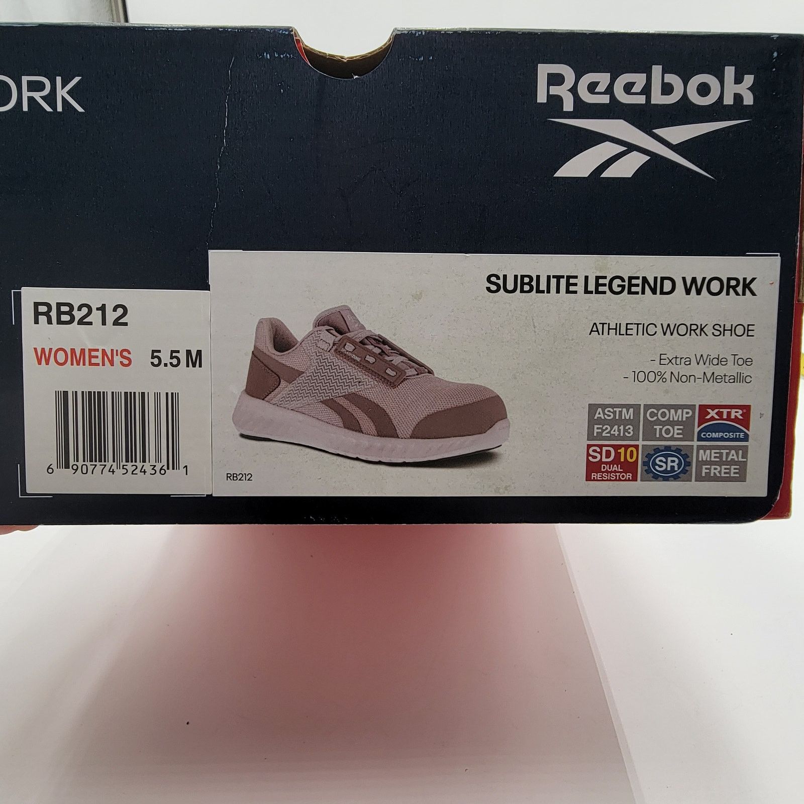 Reebok Reebok Sublite Legend CT Athletic Work Shoe Rose Wm Sz 5.5M Size US 5.5 / IT 35.5 - 9 Thumbnail