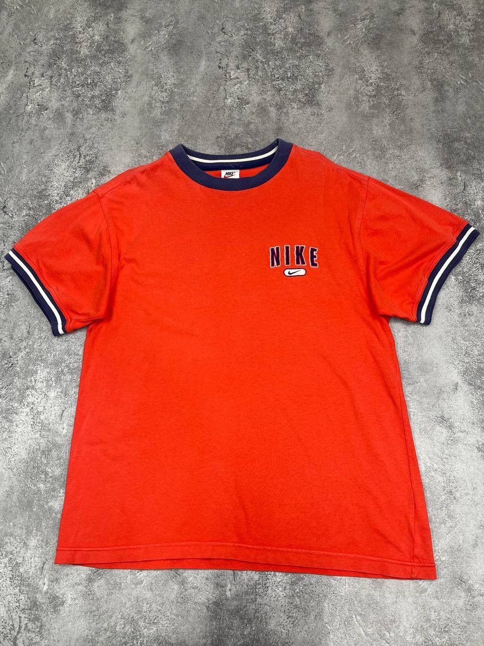 Nike Nike Men Cotton Vintage T-Shirt Red Size L Size US L / EU 52-54 / 3 - 1 Thumbnail