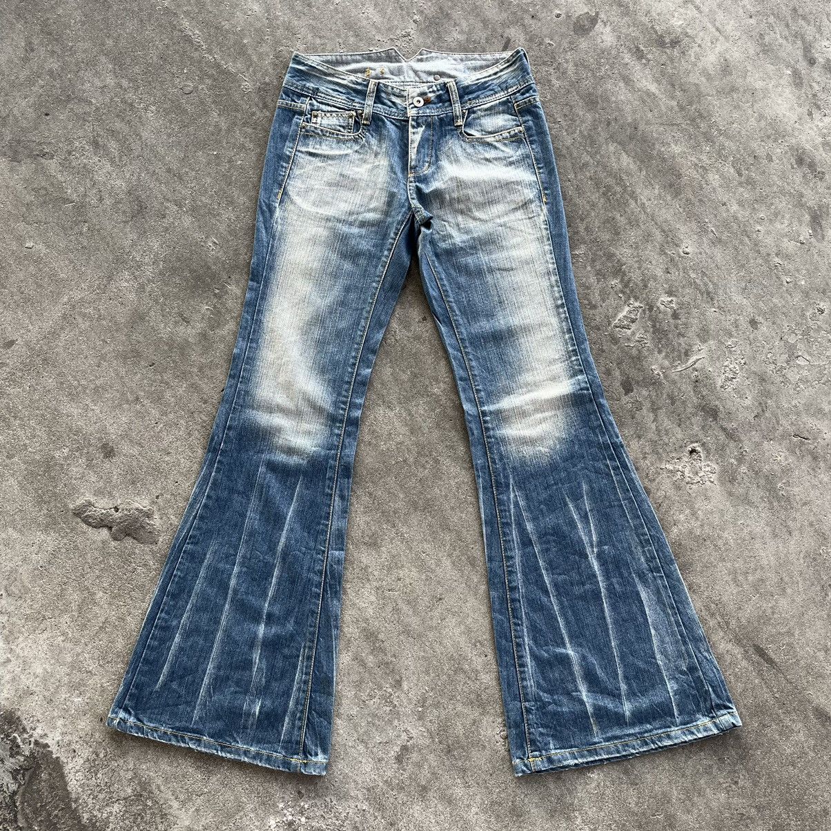 If Six Was Nine × Japanese Brand × Le Grande Bleu (L.G.B.) Super flare jeans ifsixwasnine styled Size US 30 / EU 46 - 2 Thumbnail