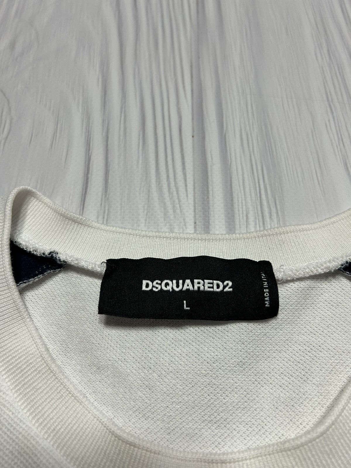 Dsquared2 Dsquared2 Leaf Tape T-Shirt Small Fit Size L Size US L / EU 52-54 / 3 - 10 Thumbnail
