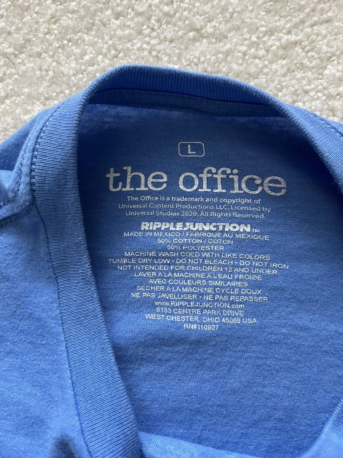 Ripple Junction The Office - Dunder Mifflin Tee Size US L / EU 52-54 / 3 - 3 Thumbnail