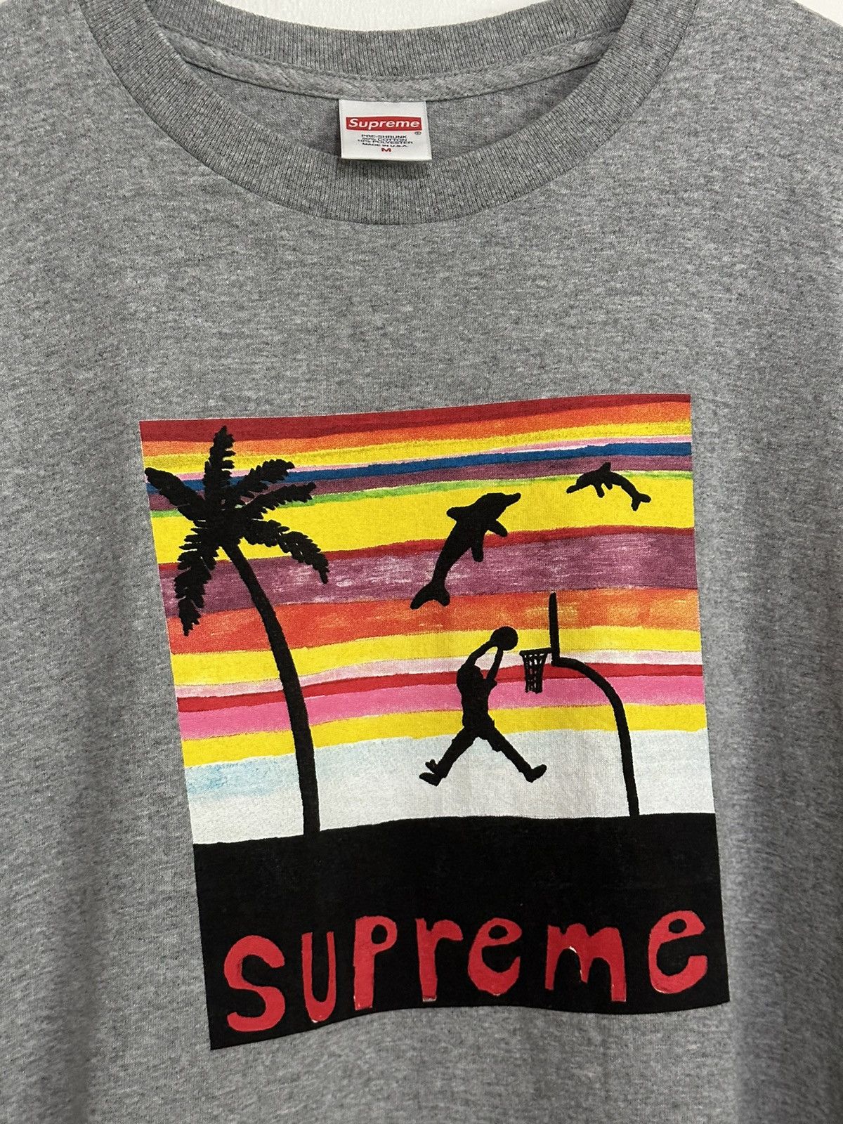 Supreme Supreme Dunk Tee Size US M / EU 48-50 / 2 - 2 Thumbnail