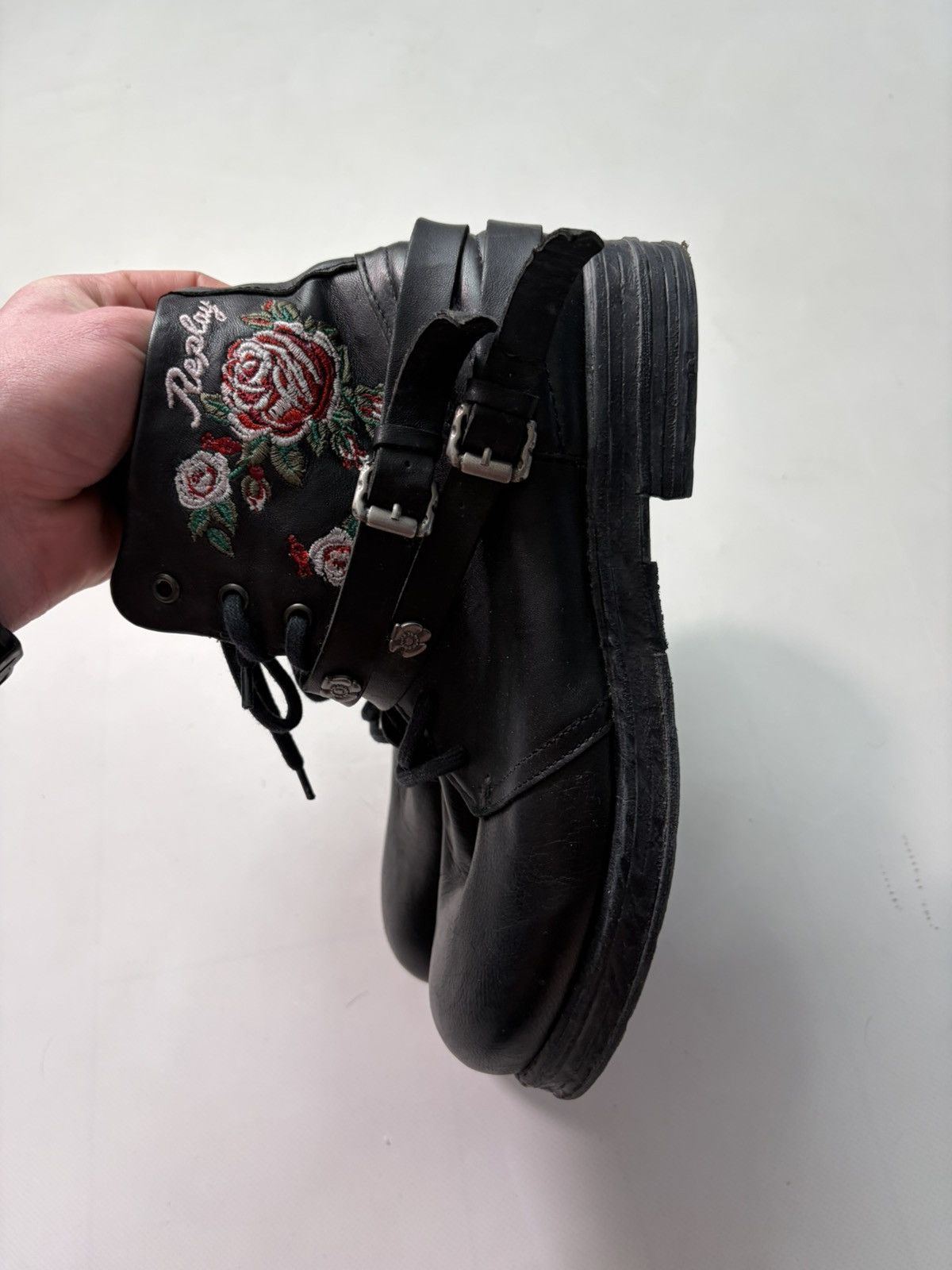 Replay Replay Leather boots Size US 8.5 / IT 38.5 - 6 Thumbnail