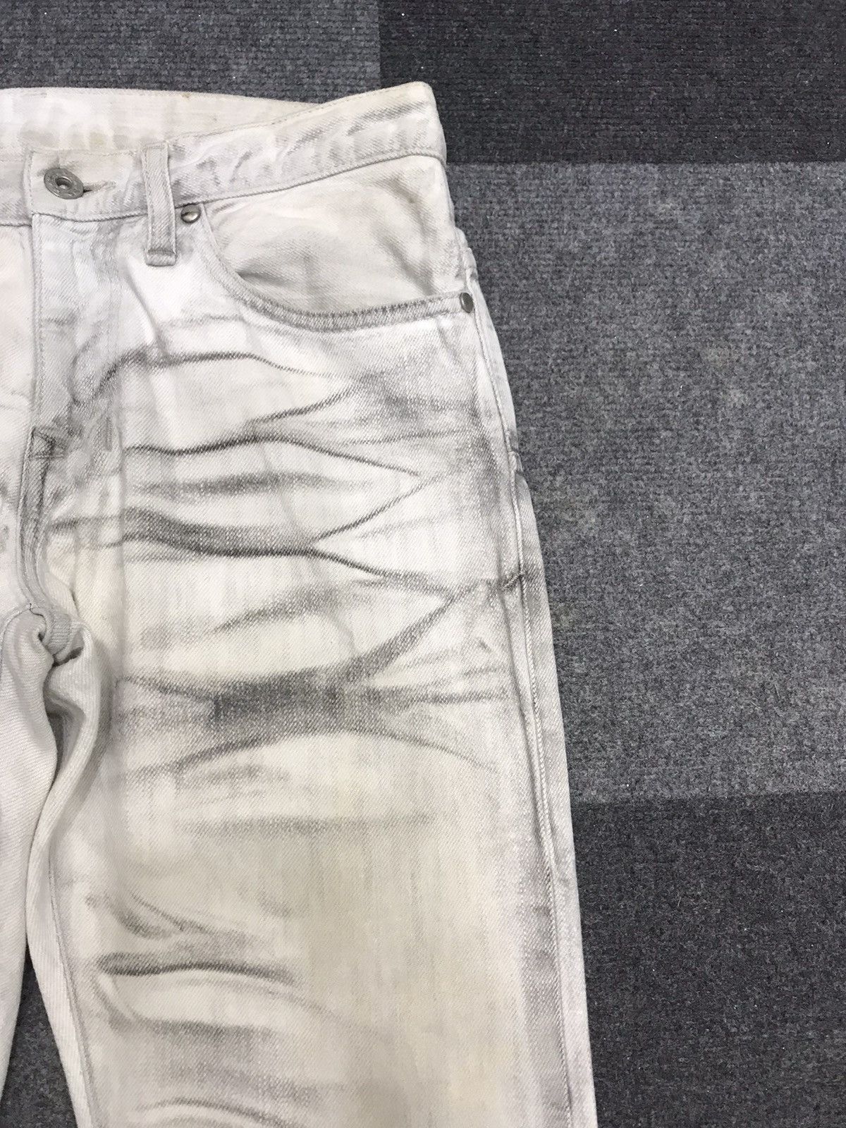 Tornado Mart 💥ARCHIVAL💥DIRTY TORNADO MART JAPAN INSANE FADES DENIM F443 Size US 29 - 3 Thumbnail