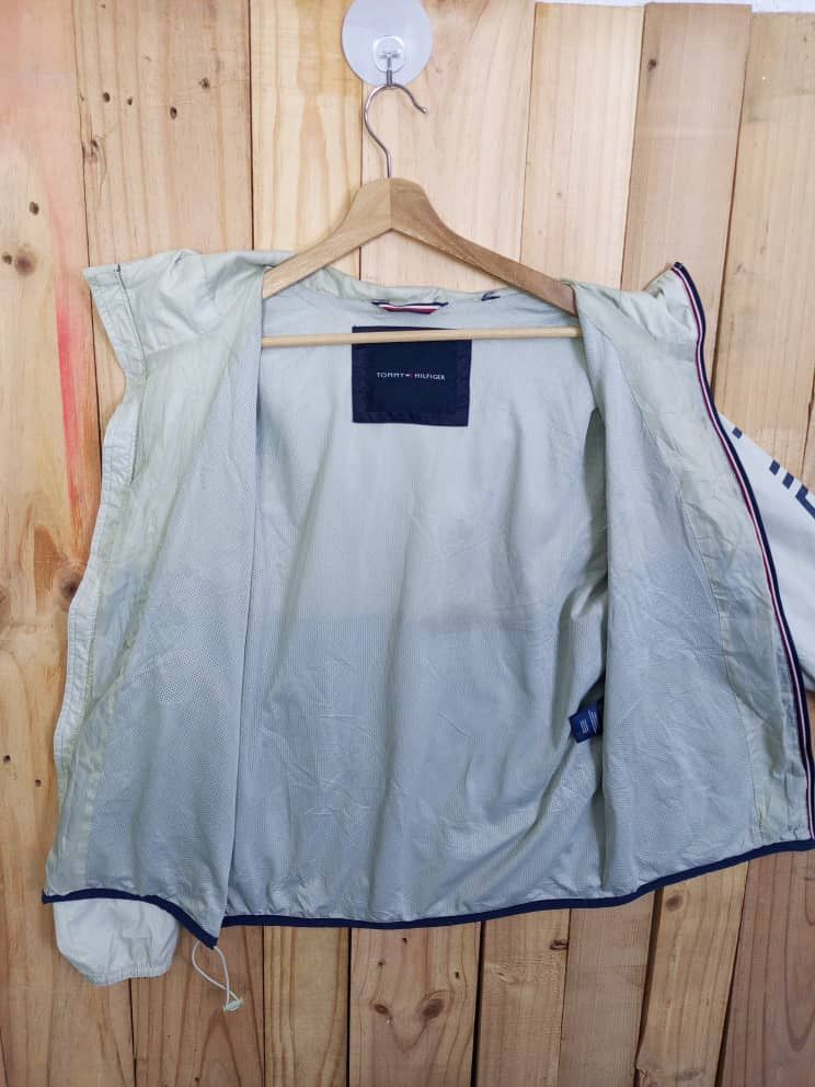 Designer × Tommy Hilfiger Tommy Hilfiger Men's Windbreaker Jacket Hooded Size US XL / EU 56 / 4 - 7 Thumbnail