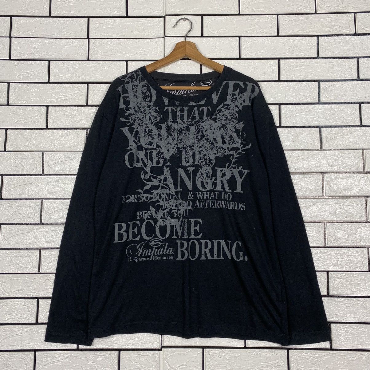 Hysteric Glamour 📌Vintage Sweatshirt Impala Full Print Punk Design Size US XL / EU 56 / 4 - 2 Thumbnail