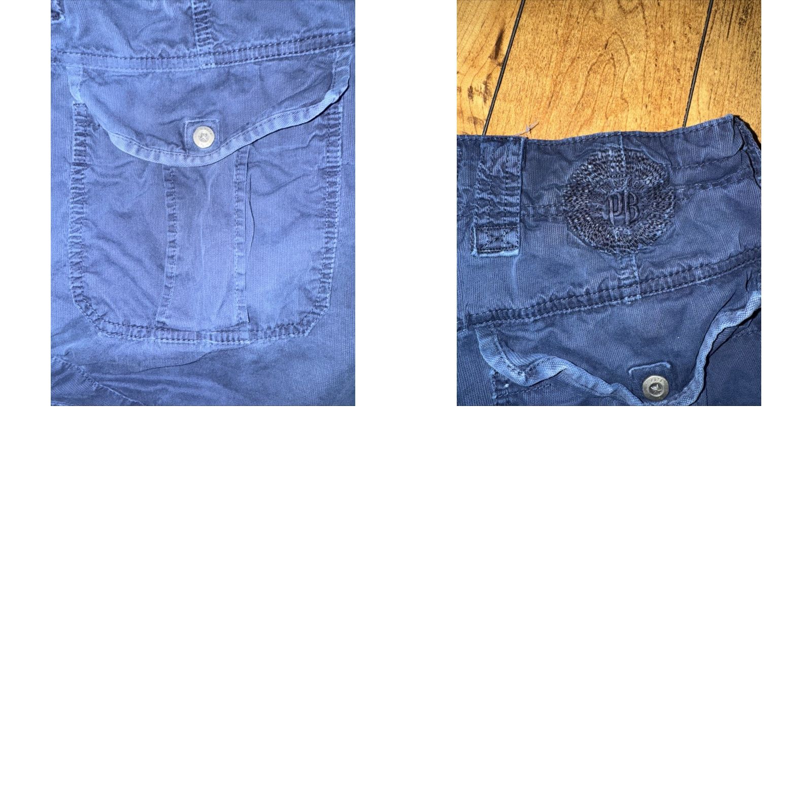 Vintage Paperbacks Cargo Shorts Men’s 36 Navy Blue Outdoor Pockets 12 Inseam Cargo Men Navy Blue Outdoor 90s? Size US 36 / EU 52 - 9 Thumbnail