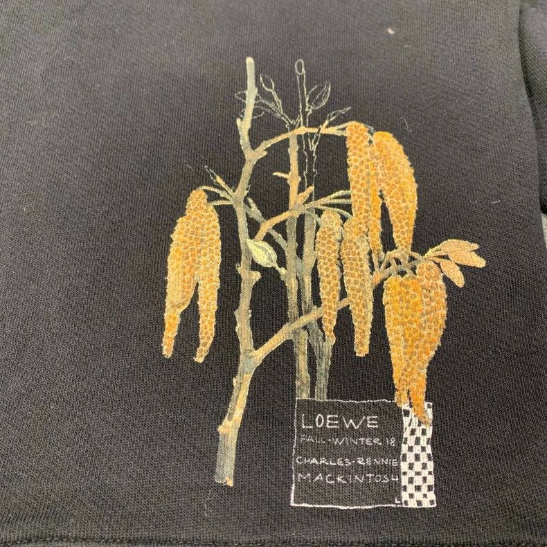 Loewe loewe Black pullover sweatshirt 2505-Nextarrow Size US S / EU 44-46 / 1 - 5 Thumbnail