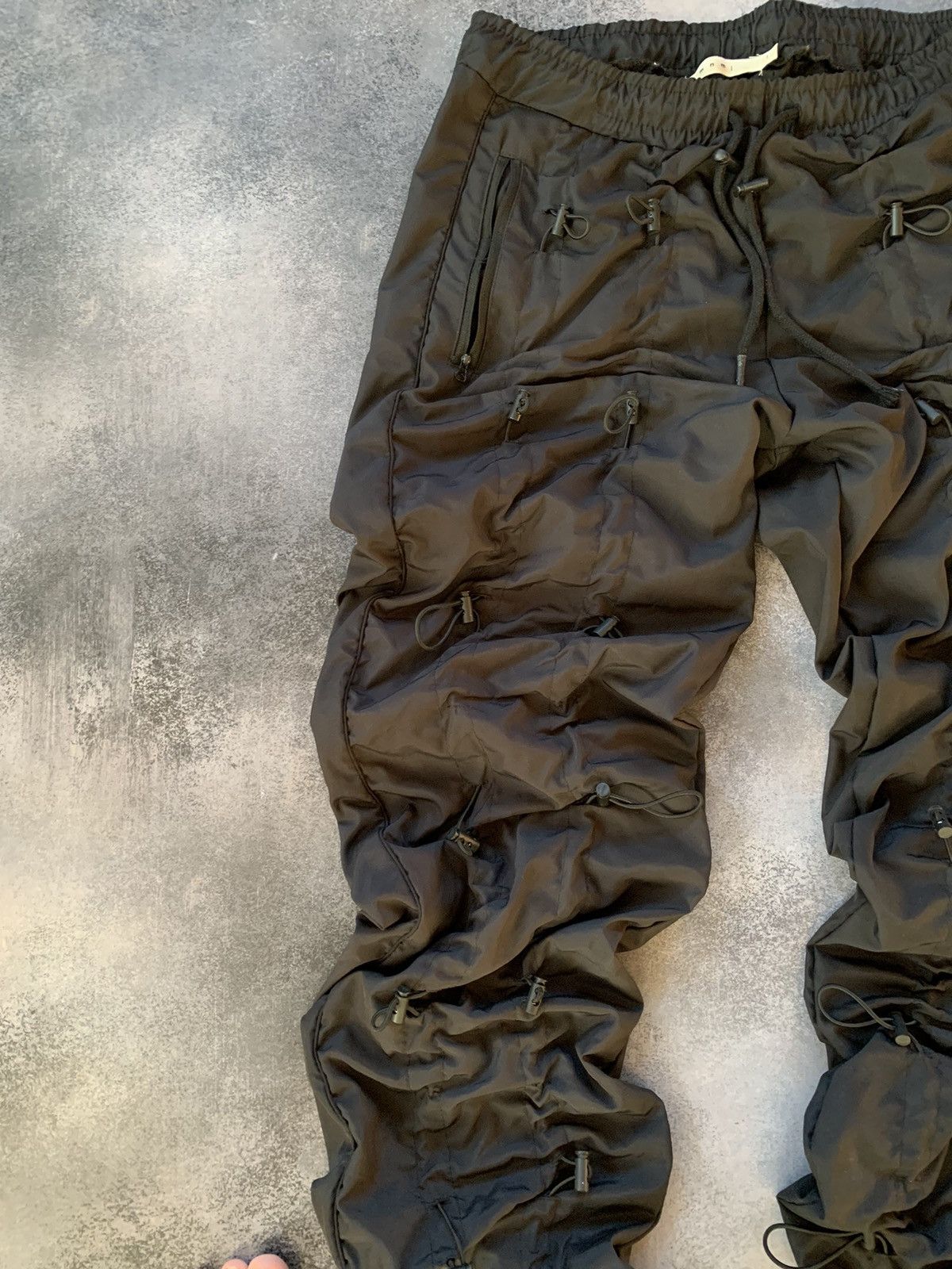 Hysteric Glamour × MNML VTG Rick Owens Junya Watanabe Style MNML BUNGEE CORD PANts Size US 33 - 4 Thumbnail