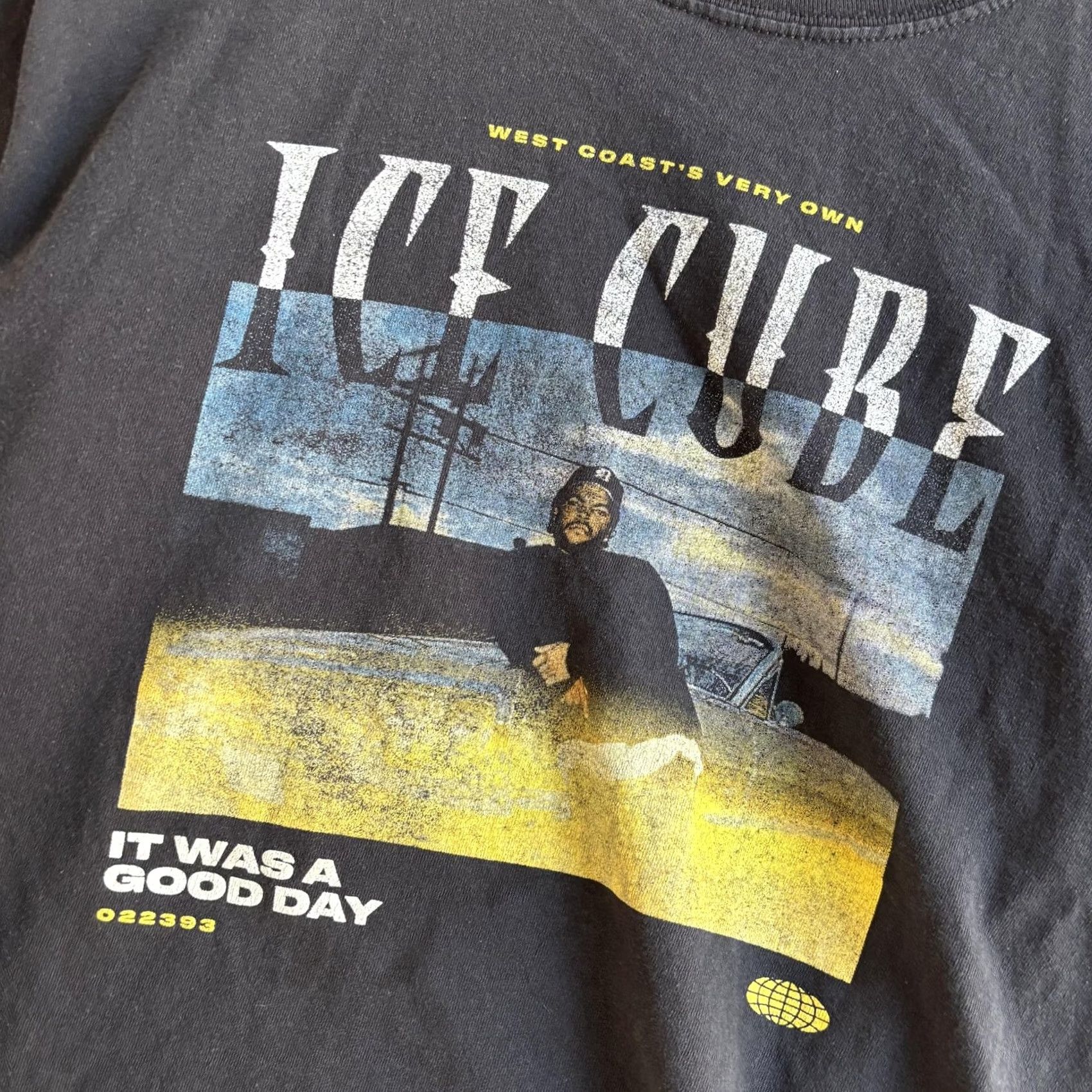 Vintage Ice Cube Shirt Mens Large Black It Was A Good Day Hip Hop Graphic Tee T-Shirt Size US L / EU 52-54 / 3 - 2 Thumbnail