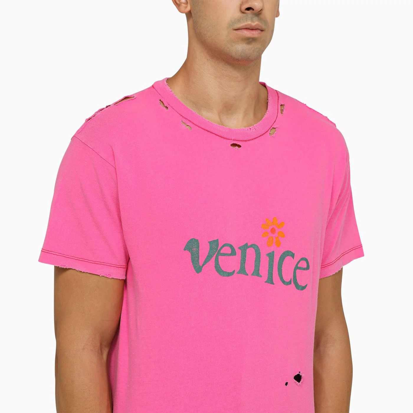 ERL o1y0125 T-Shirt in Pink Size US XL / EU 56 / 4 - 3 Thumbnail