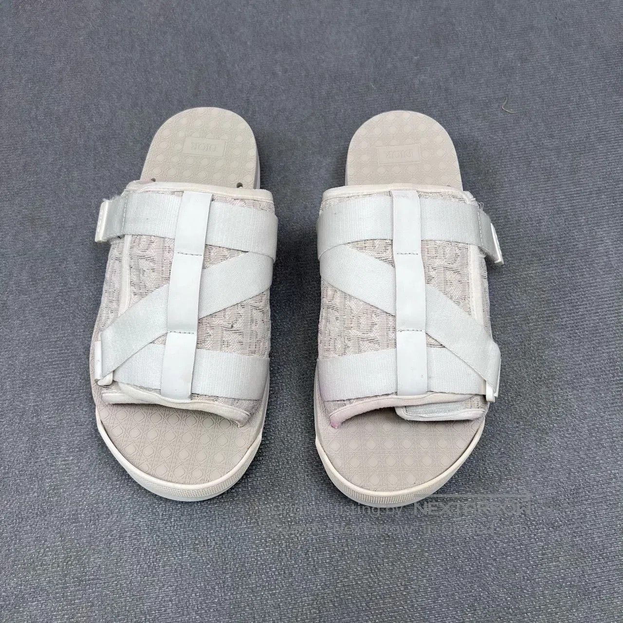 Dior Dior Alpha Monogram Logo Tactical Strap Slippers. Size US 9 / EU 42 - 3 Thumbnail