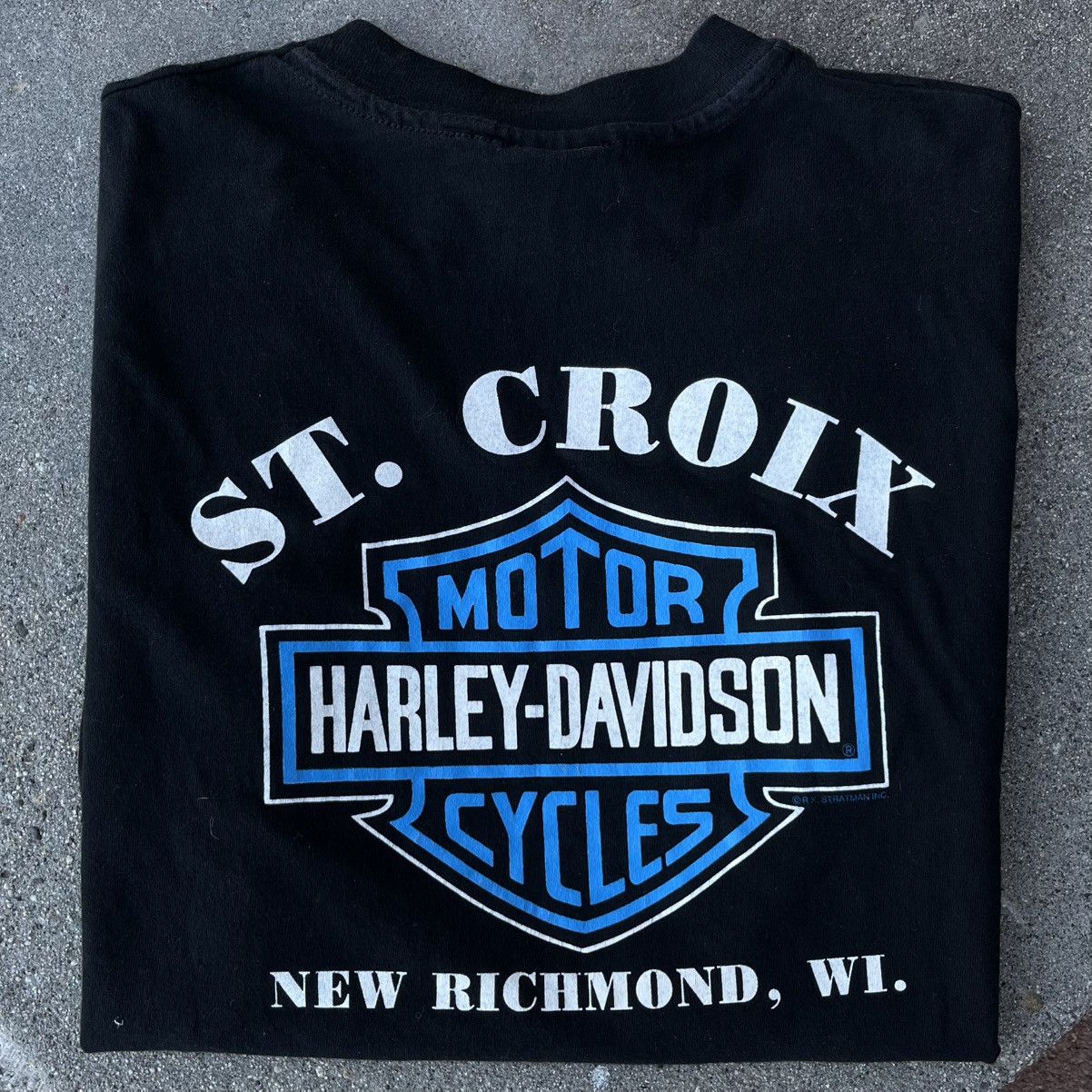 Harley Davidson × Vintage Vintage 93’ Harley Davidson Survivor Biker Tee Sz XL Size US XL / EU 56 / 4 - 6 Thumbnail