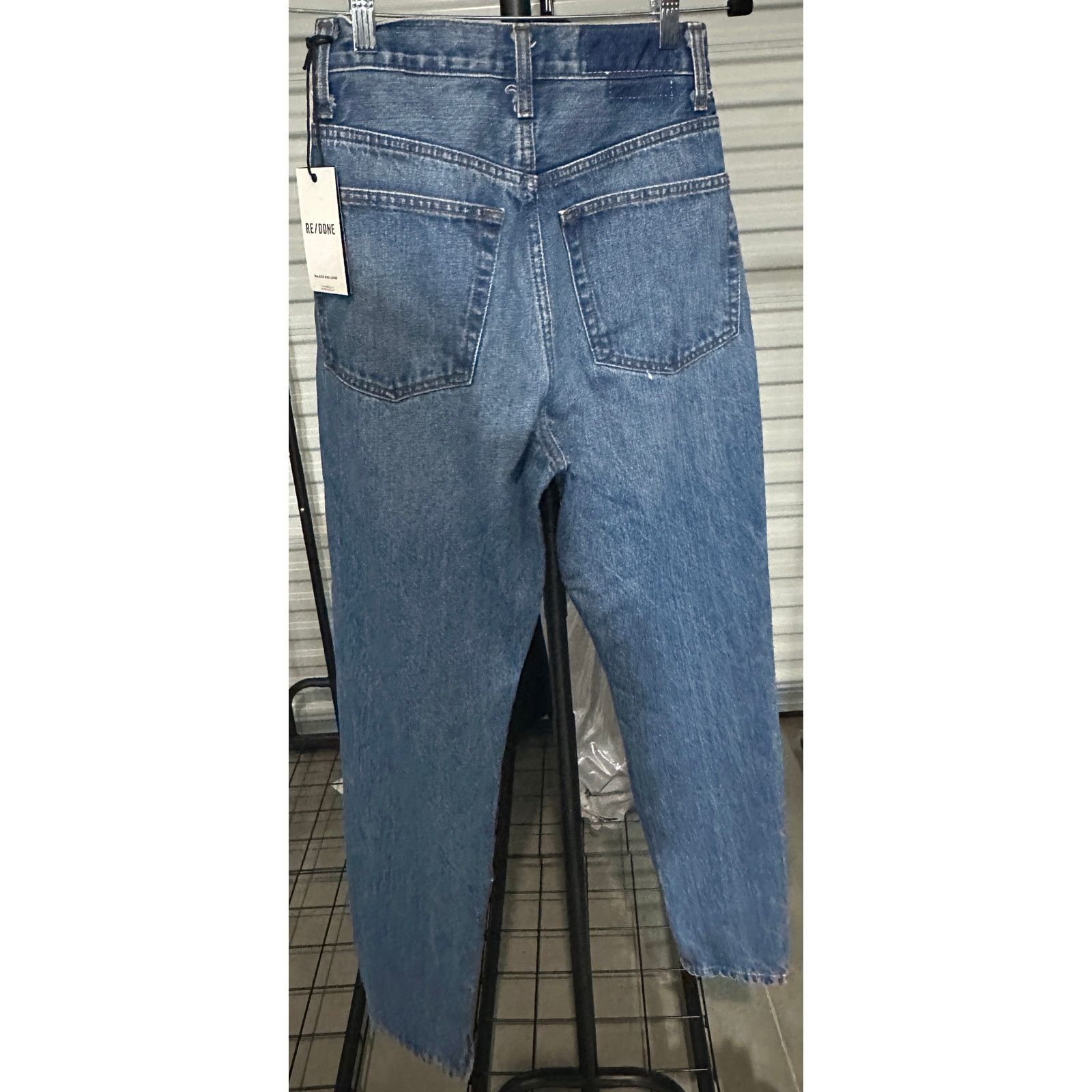 RE/DONE Re/Done | Comfort Stretch High Rise Stove Pipe Size 24" / US 00 / IT 34 - 4 Thumbnail