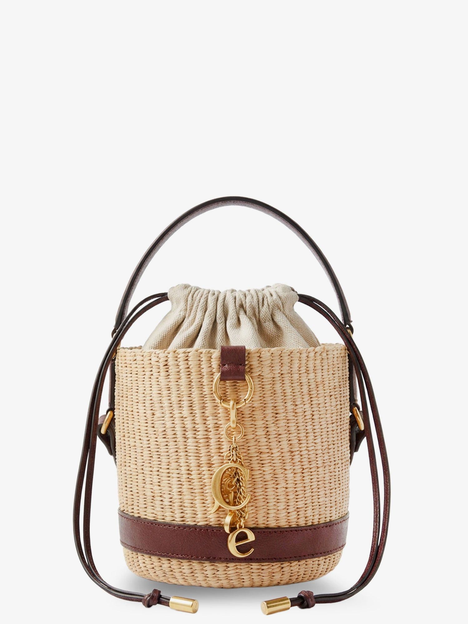 Chloe Chloe Charms Natural Fibers Bucket Bag Size ONE SIZE - 1 Thumbnail