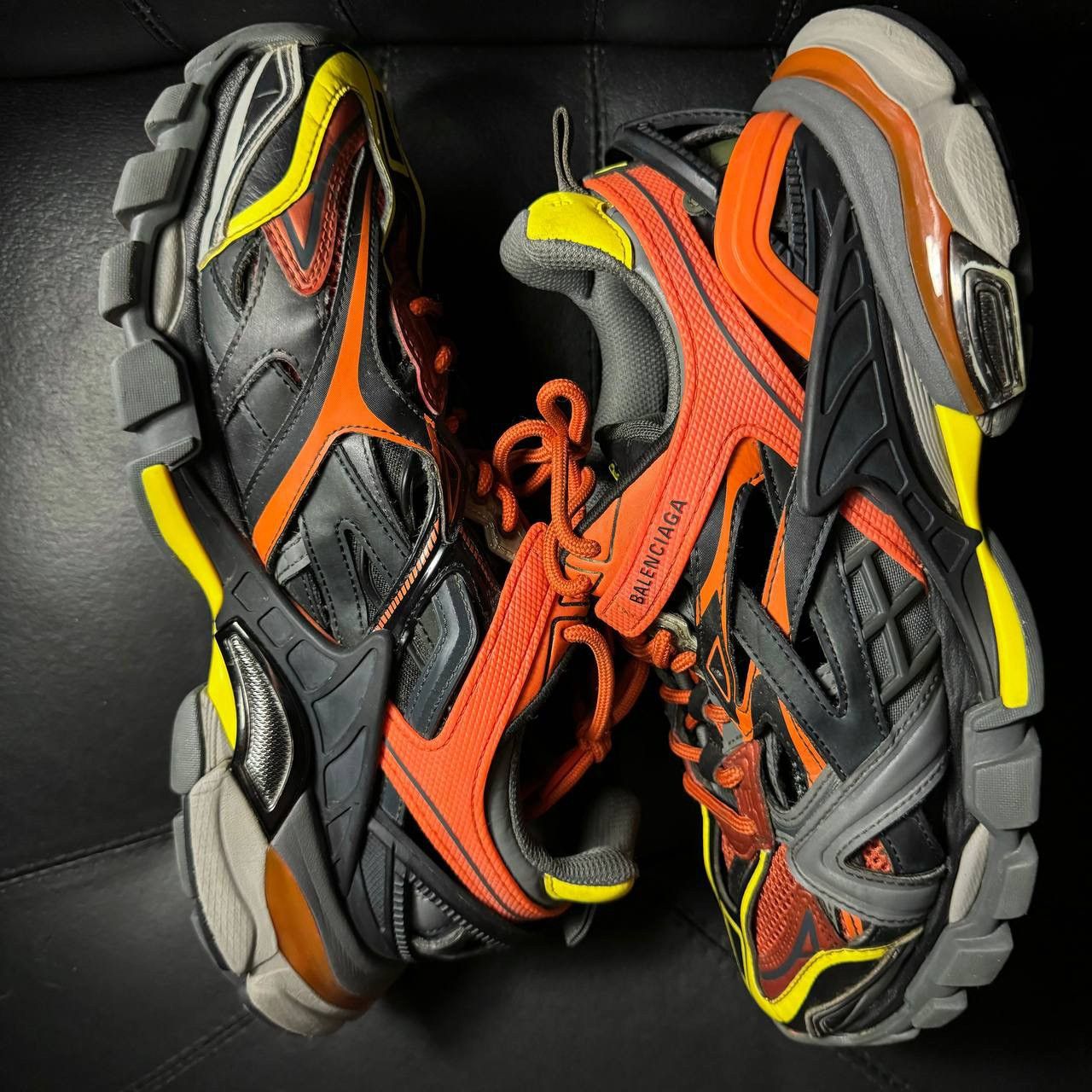 Balenciaga 41 sneakers Balenciaga track 2 orange gray Size US 8 / EU 41 - 5 Thumbnail