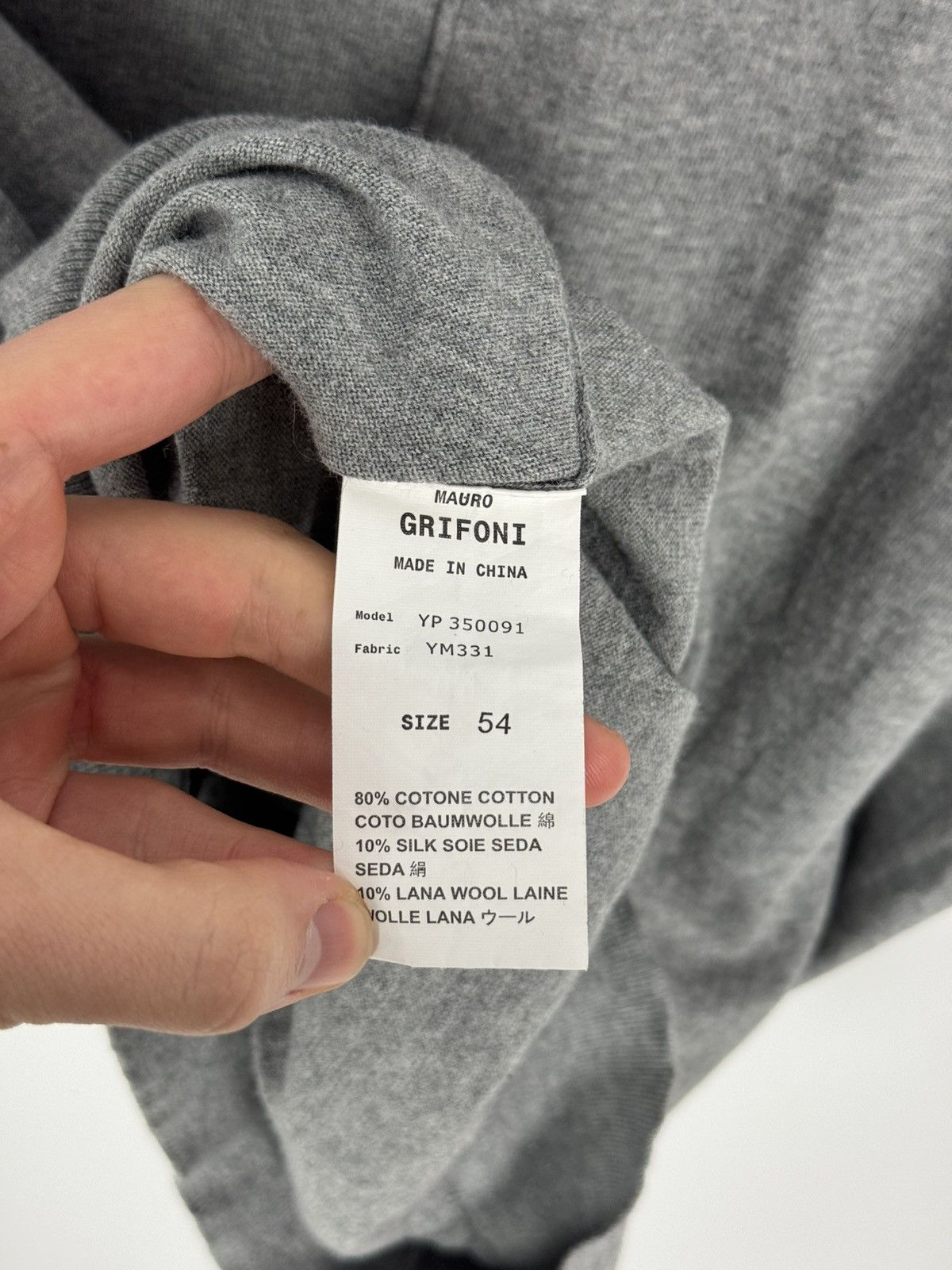Other Mauro Grifoni Cotton Blend Chest Pocket Vest Size US L / EU 52-54 / 3 - 9 Thumbnail
