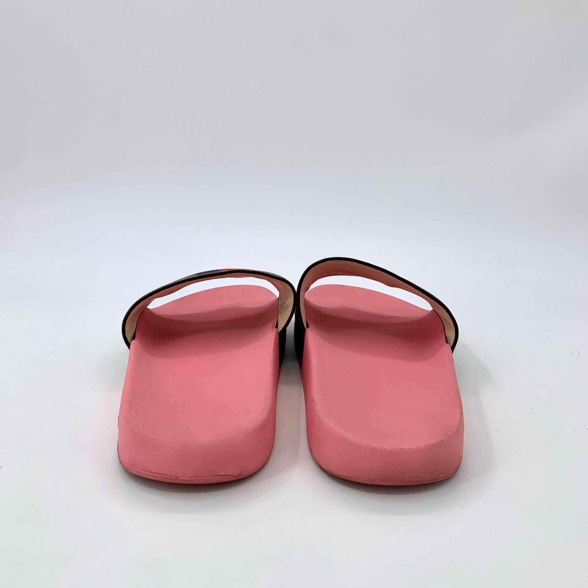 Gucci Gucci Pink Pineapple Printed Slides With "Whats Inside" Stra Size US 8 / EU 41 - 8 Thumbnail