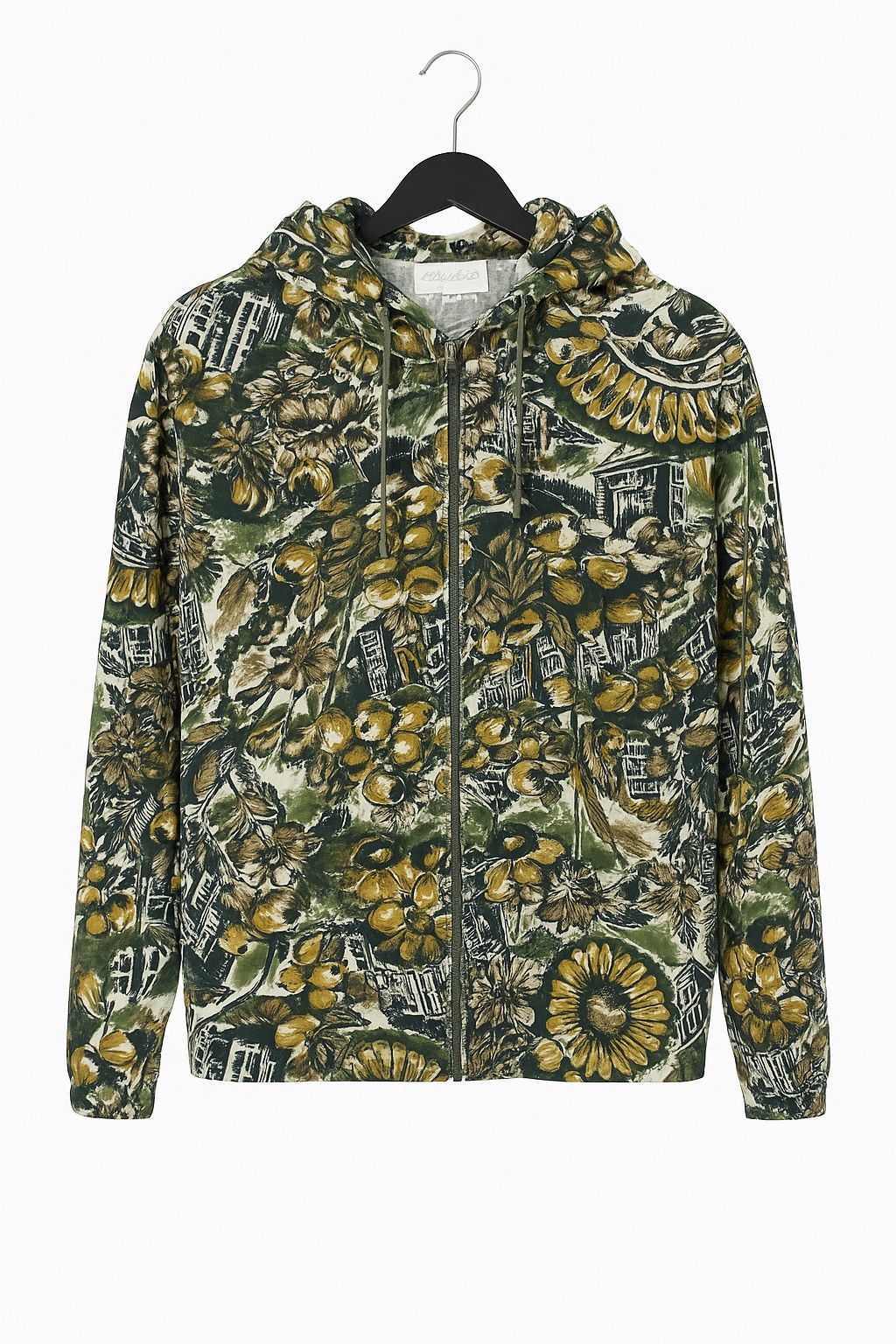 Vintage City Cat’s Japan Printed Zip Hoodie 90s Unisex