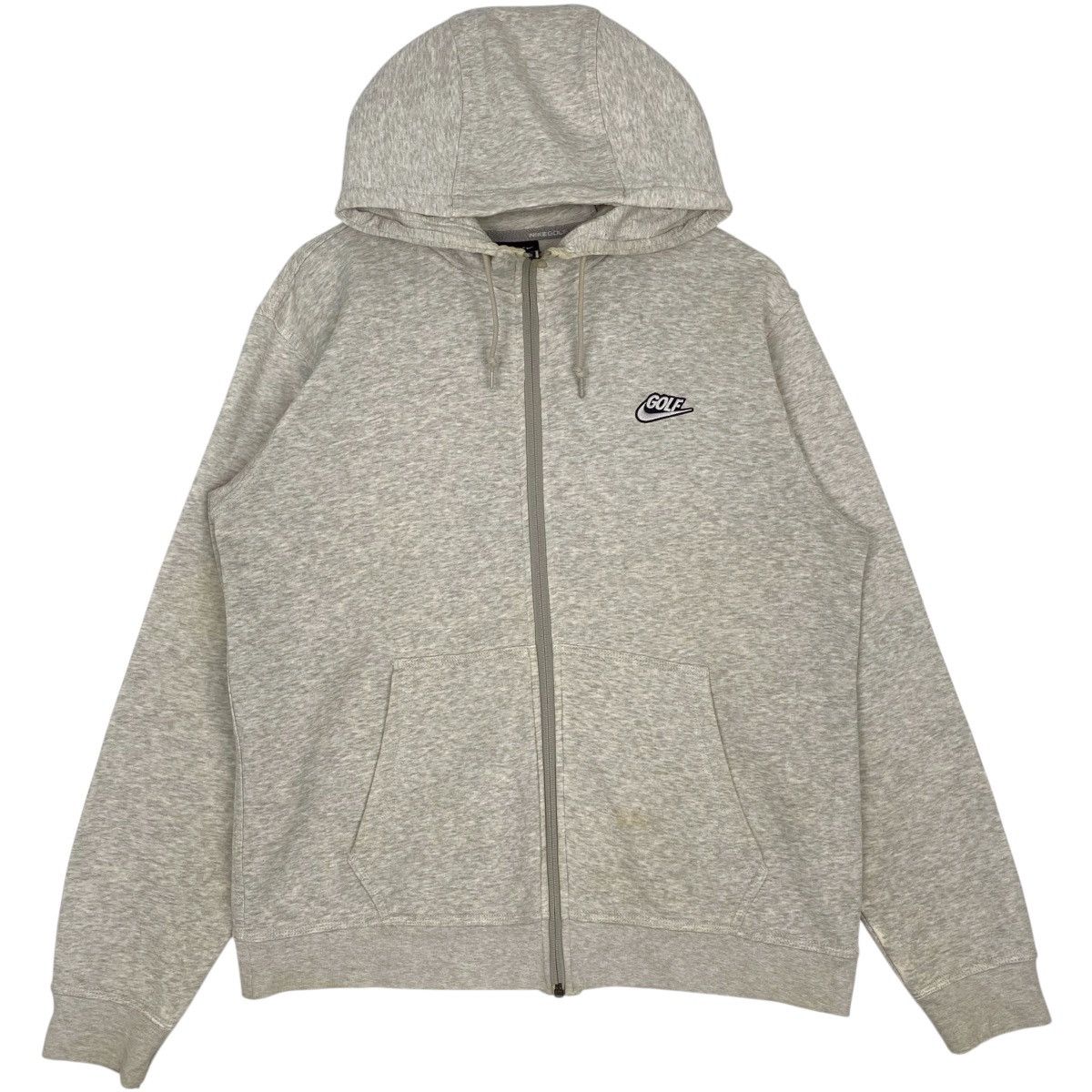 Vintage Vintage Nike Golf Full Zip Hoodie Sweater Gray Size M Size US M / EU 48-50 / 2 - 1 Thumbnail