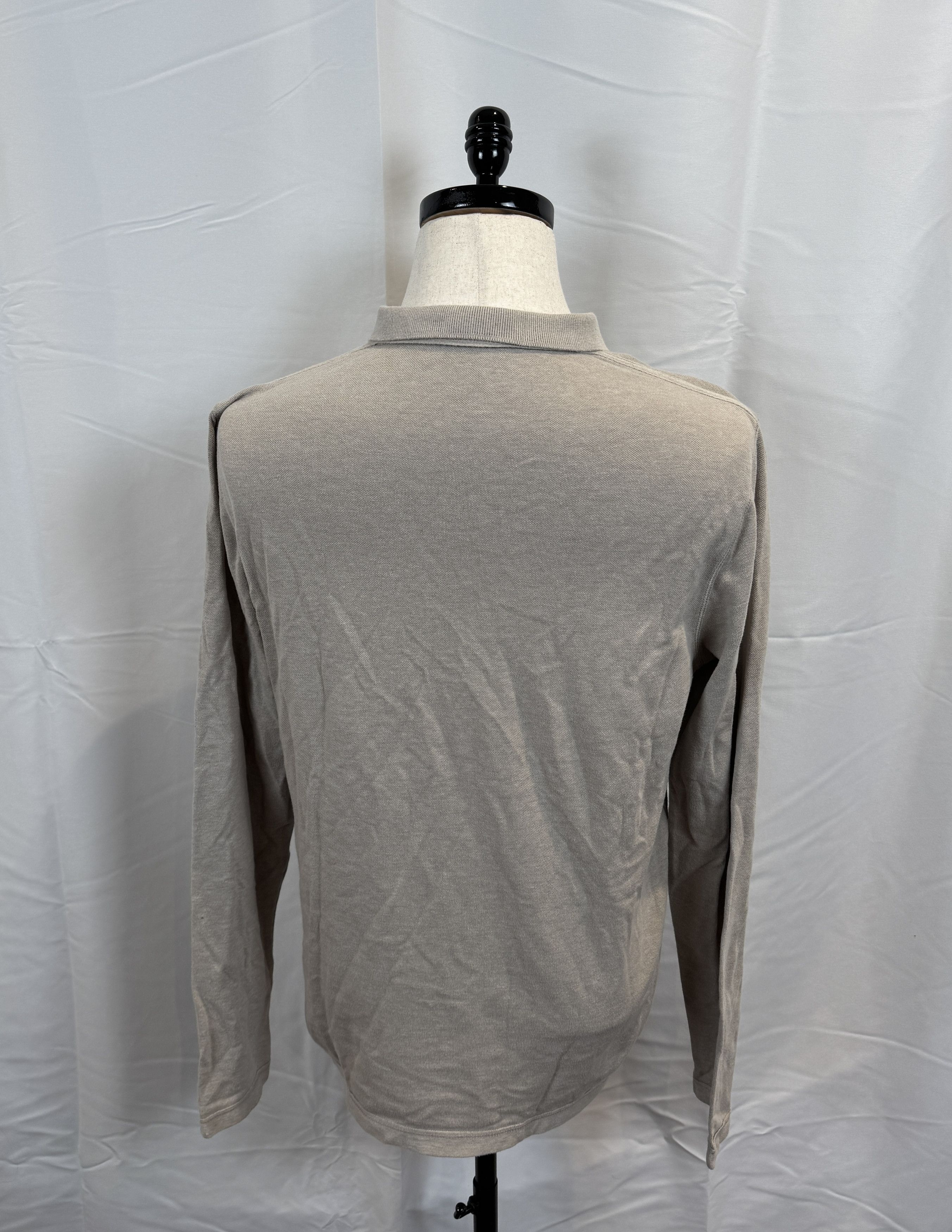 Allsaints Mens Allsaints Polo Long Sleeve Size L Size US L / EU 52-54 / 3 - 5 Thumbnail