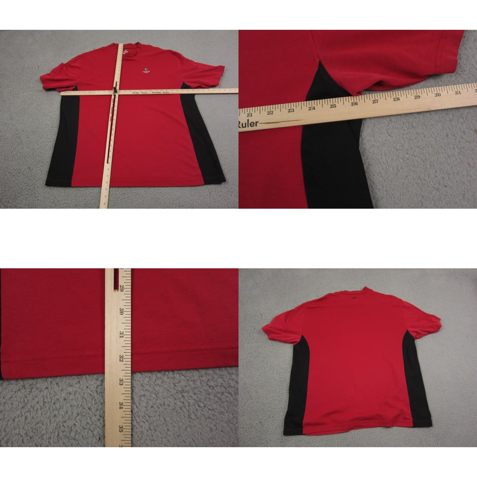 Vintage John Deere Classic Shirt Mens 2XL XXL Red Golf Tournament Ahead Highneck Size US XXL / EU 58 / 5 - 8 Thumbnail