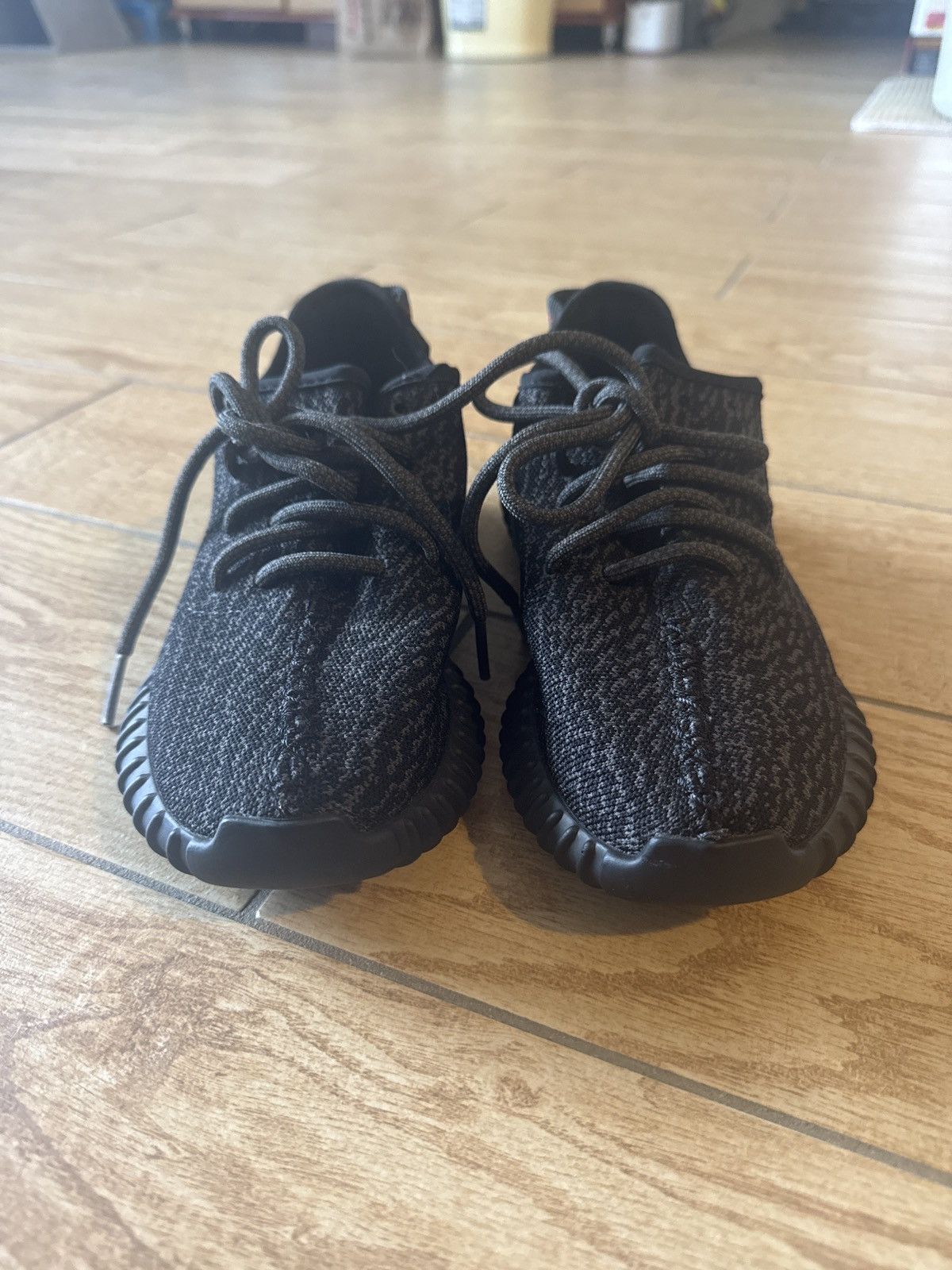 Adidas × Yeezy Yeezy boost 350 pirate black 2023 Size US 6 / EU 39 - 4 Thumbnail