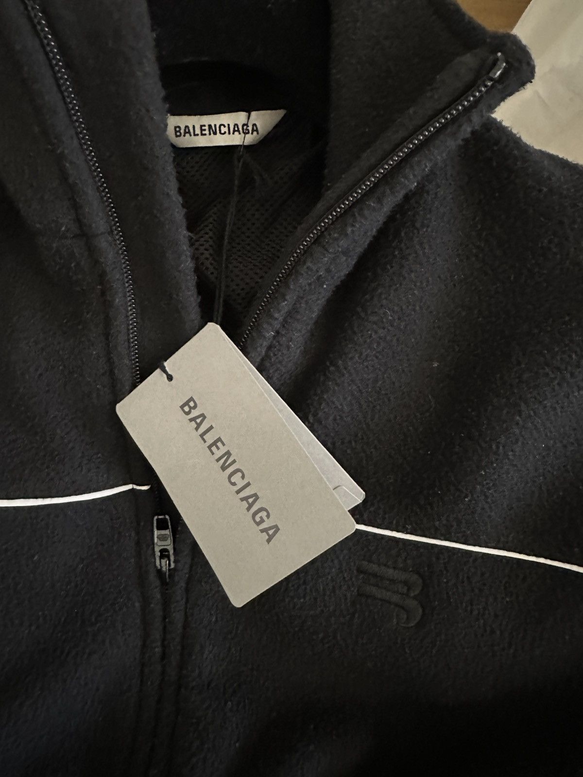 Balenciaga Balenciaga fleece jacket Size US L / EU 52-54 / 3 - 4 Thumbnail