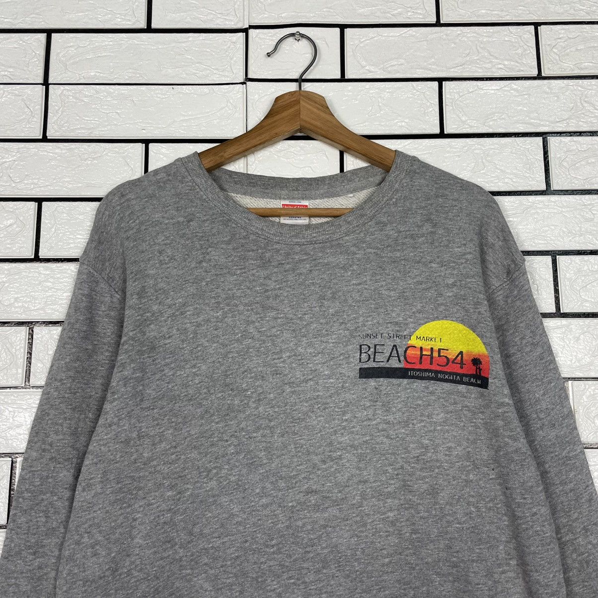 Japanese Brand Itoshima Nogita Beach Crewneck Sweatshirt Size US M / EU 48-50 / 2 - 2 Thumbnail
