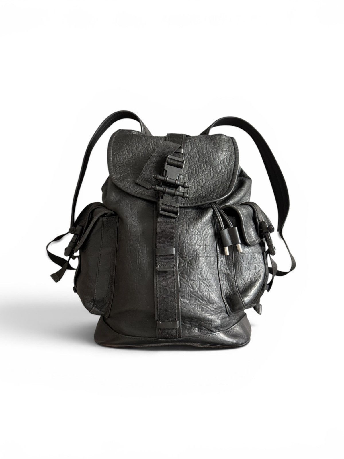 Givenchy Givenchy Black Stars Obsedia Leather backpack Size ONE SIZE - 1 Thumbnail