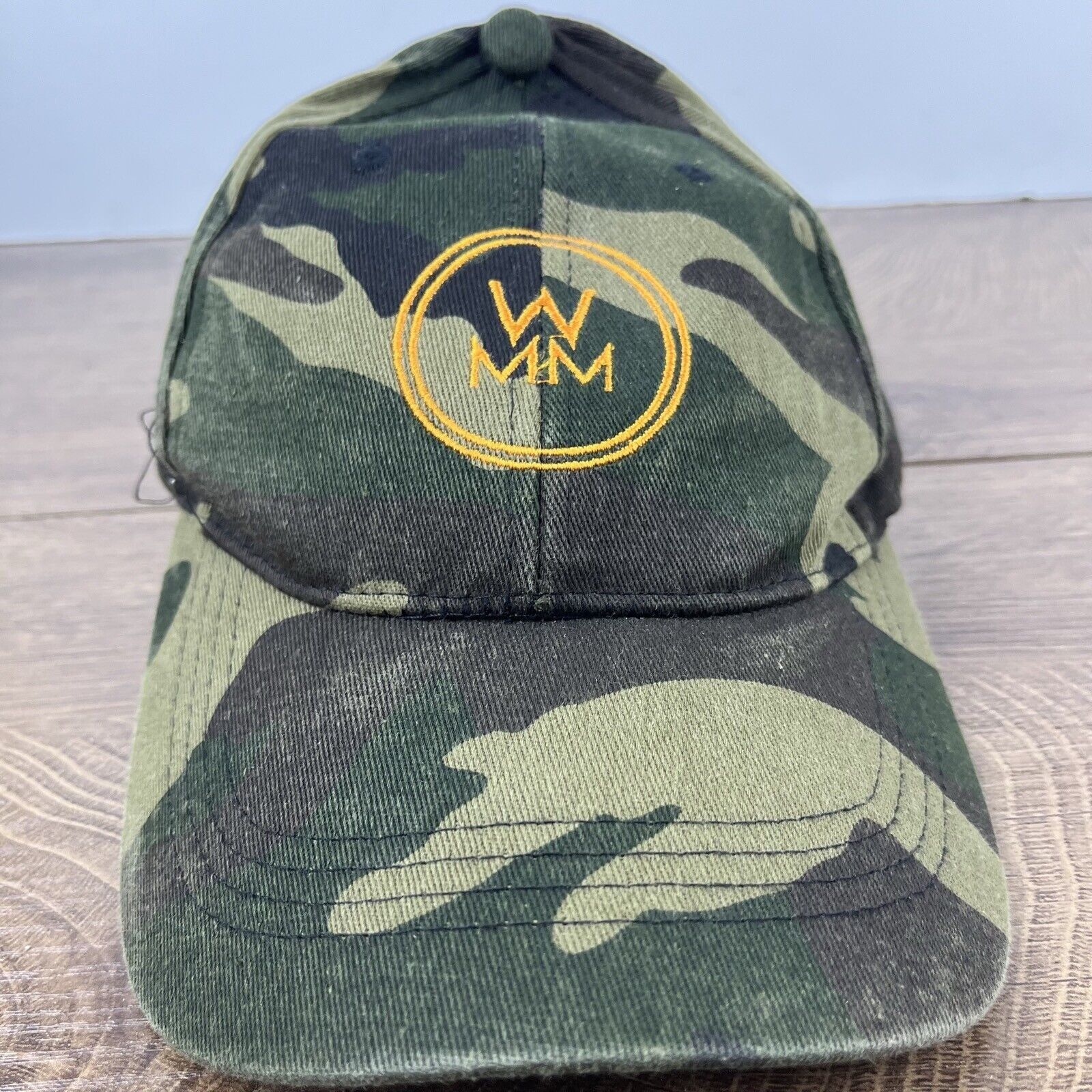 Other Working Man Militia Hat WMM Hat Green Camo Cap Adjustable Ca Size ONE SIZE - 2 Thumbnail