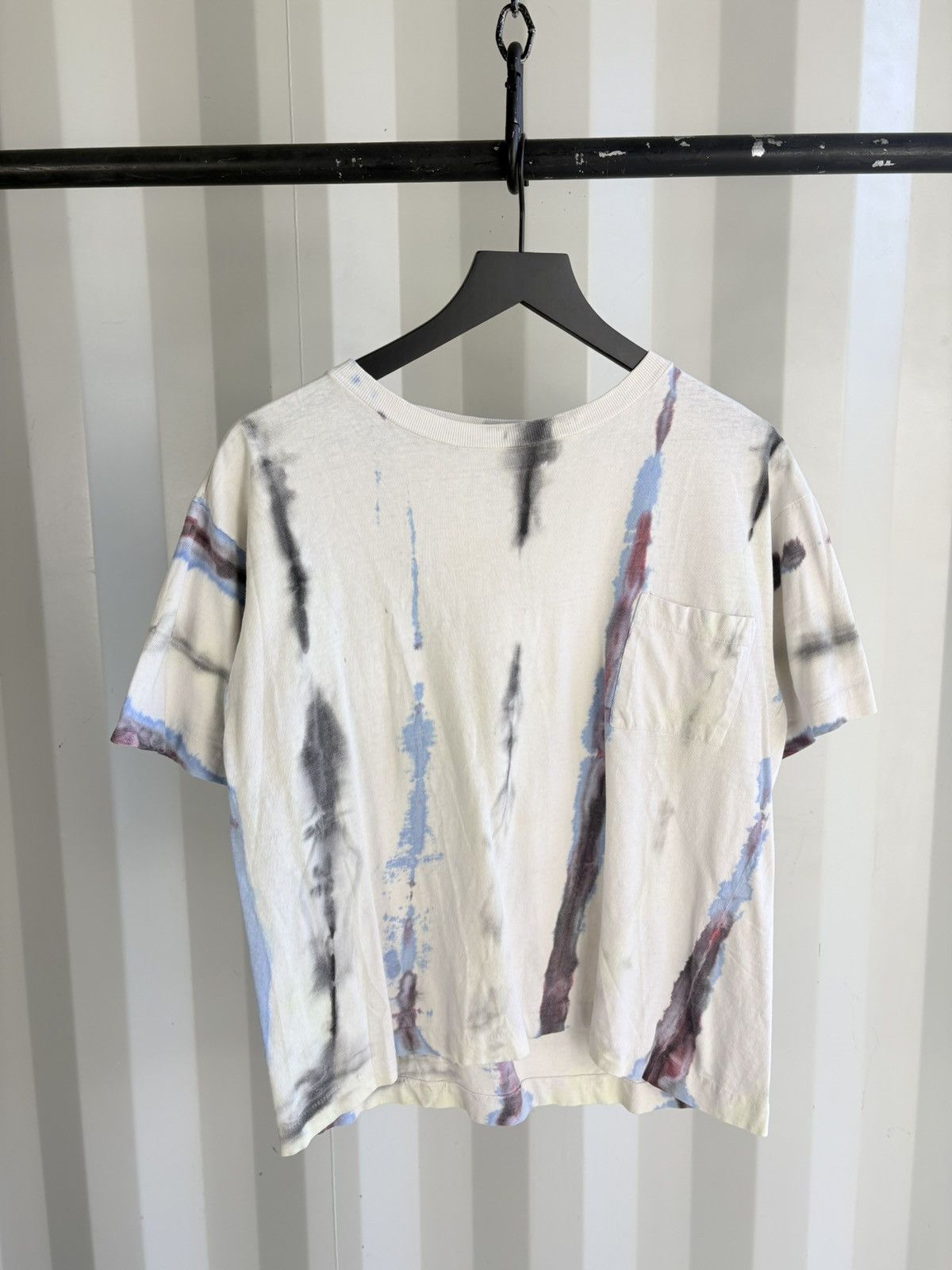 Vintage Vintage Tie Dye Blank Shirt Distressed Fade Grunge Boxy Band Size US M / EU 48-50 / 2 - 2 Thumbnail