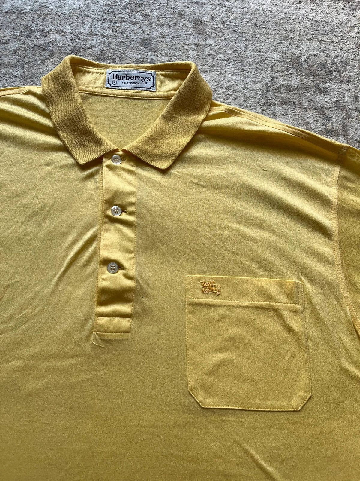 Burberry Burberry's London 1990s Polo Shirt Sz 7 / XL Size US XL / EU 56 / 4 - 2 Thumbnail