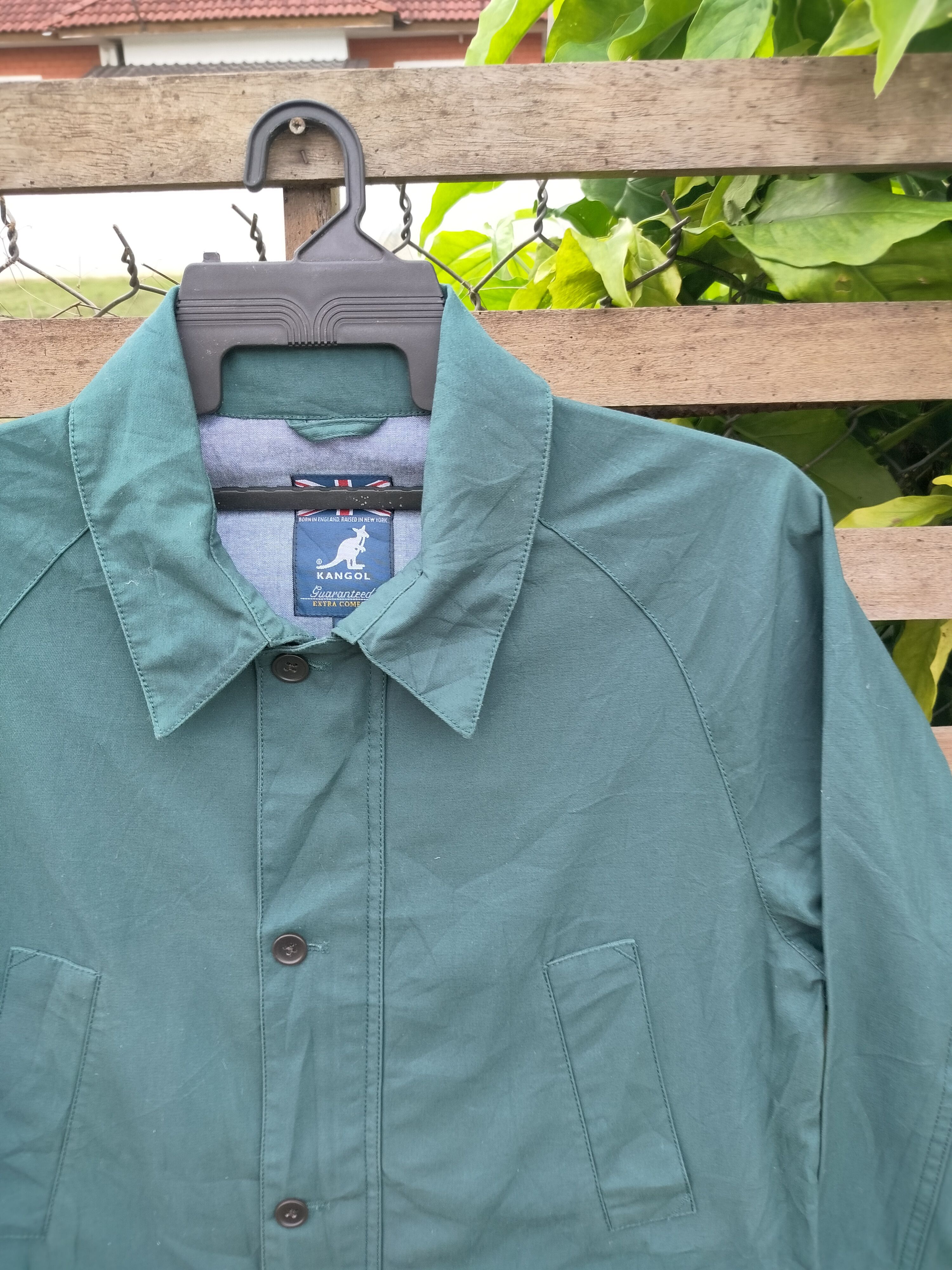 Japanese Brand KANGOL BONDAGE POCKET JACKET Size US L / EU 52-54 / 3 - 5 Thumbnail