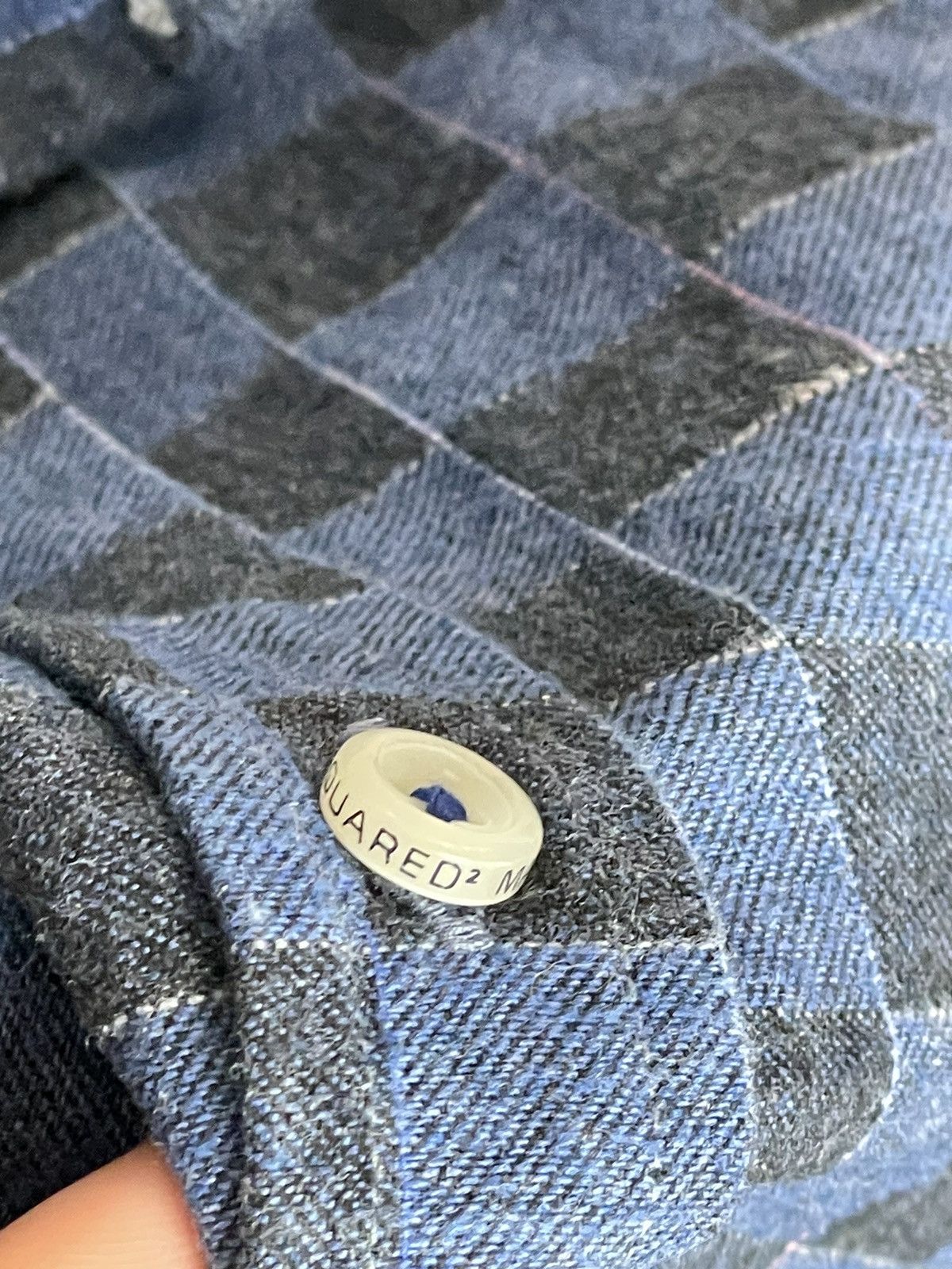 Dsquared2 × Japanese Brand DSQUARED2 ABSTRACT BUTTON UP SHIRT STREETWEAR Y2K Size US M / EU 48-50 / 2 - 10 Thumbnail
