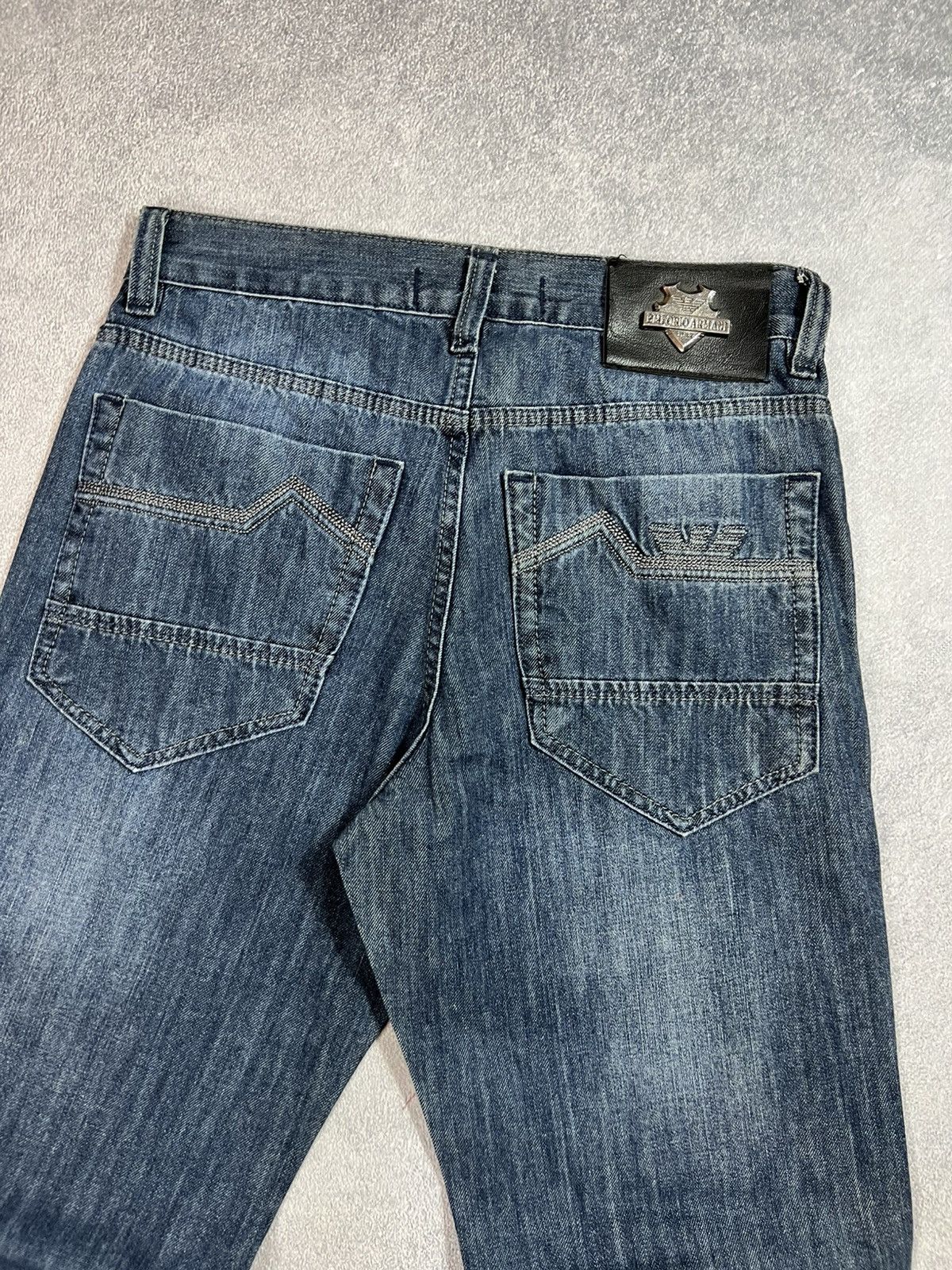 Designer VINTAGE A HYSTERIC GLAMOUR RICK OWENS STYLE DIESEL JEANS 9OS Size US 31 - 5 Thumbnail