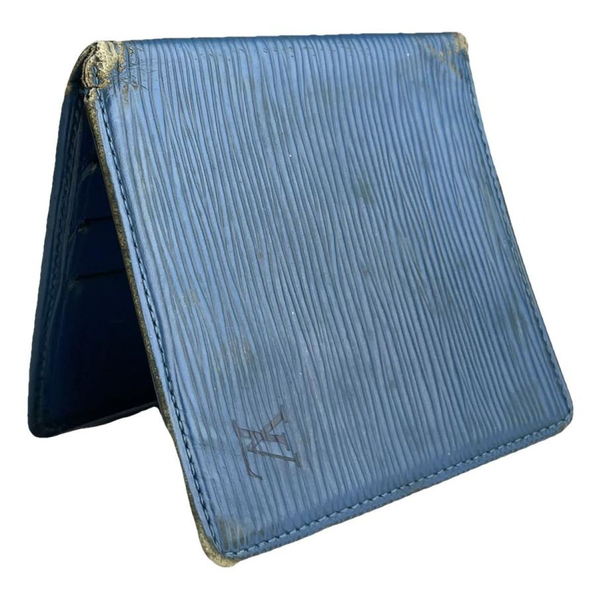 Louis Vuitton New Wave Blue Leather Purse Size ONE SIZE - 1 Thumbnail