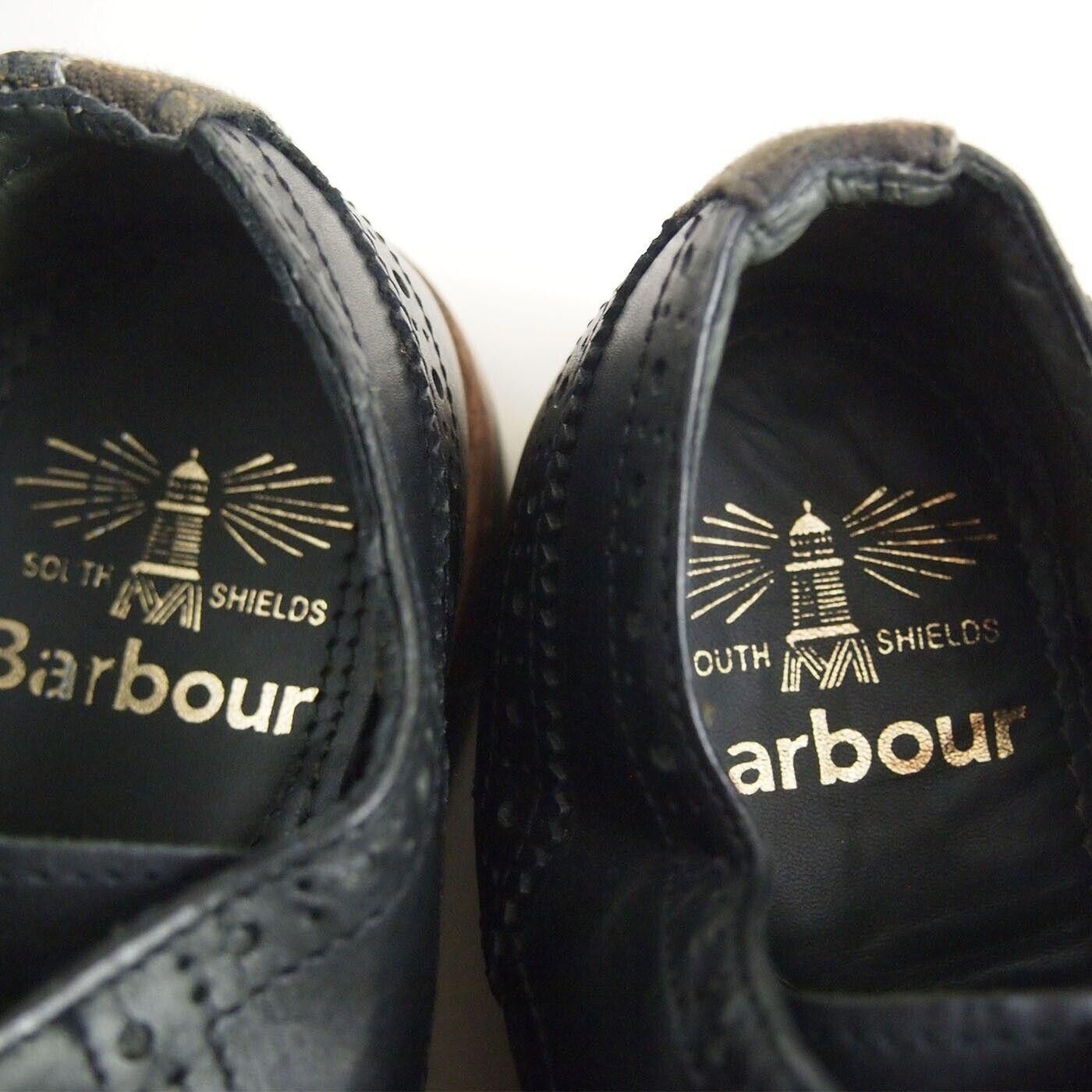 Barbour Barbour Fringe Brogues Oxford Blue Leather Size EU 37 US 7 Size US 7 / IT 37 - 7 Thumbnail