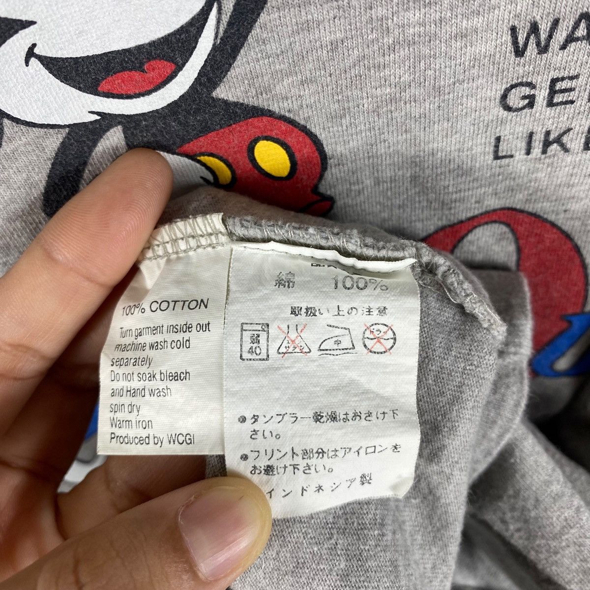 Mickey Unlimited Vintage 90's MICKEY UNLIMITED Mickey Mouse Graphic Tee Shirt Size US L / EU 52-54 / 3 - 8 Thumbnail