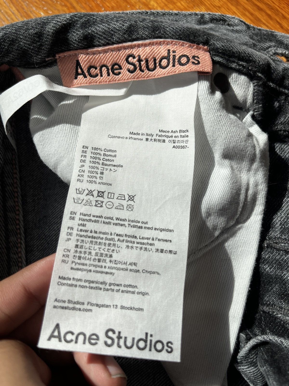 Acne Studios Acne Studios straight leg jeans Size 30" / US 8 / IT 44 - 8 Thumbnail