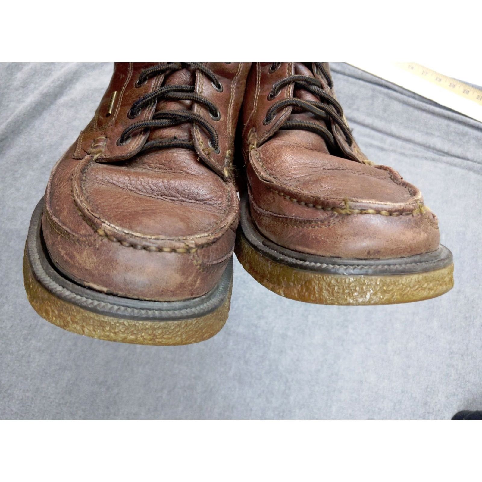 Vintage ROCKY Boots Chukka Gore-Tex Mens 11 M Leather Brown Ankle 1211 Shirt Size US 11 / EU 44 - 5 Thumbnail