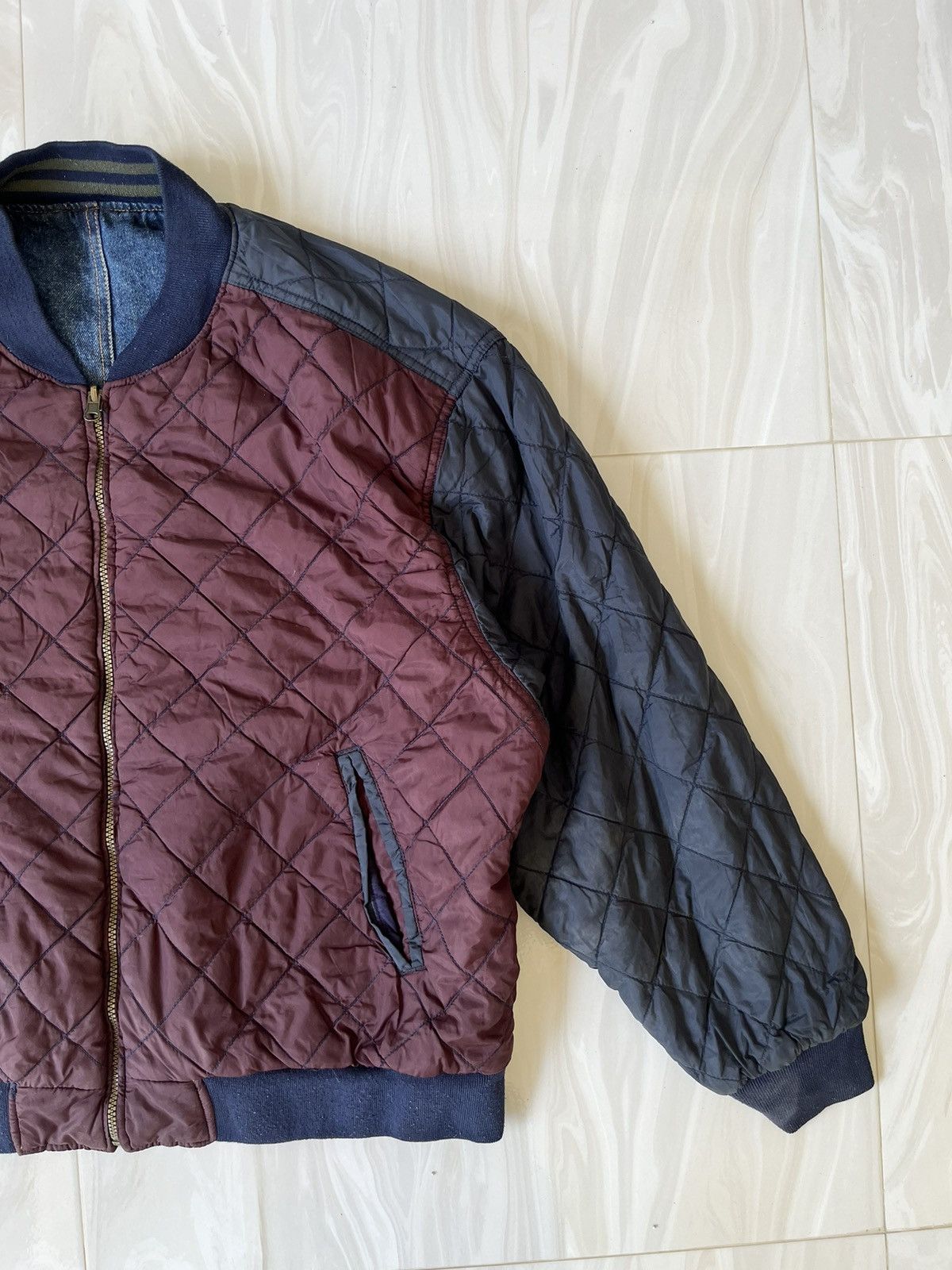 Faded Glory × Japanese Brand Faded glory reversible bomber jacket Size US XL / EU 56 / 4 - 6 Thumbnail